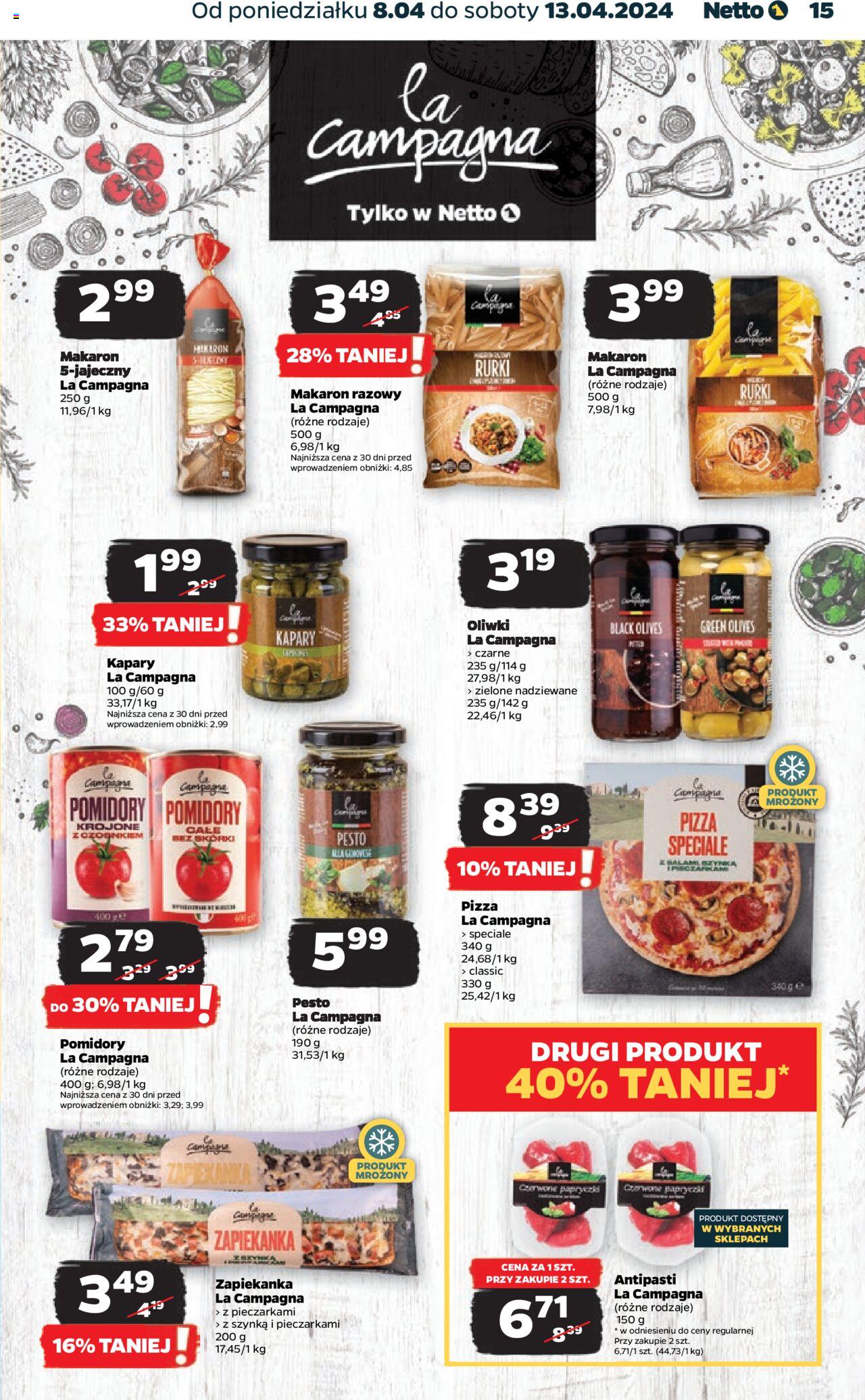 NETTO Gazetka ważna od 08.04.2024 do 13.04.2024 strona 15