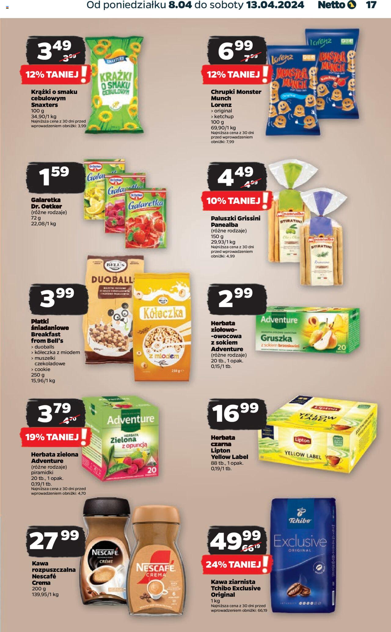 NETTO Gazetka ważna od 08.04.2024 do 13.04.2024 strona 17