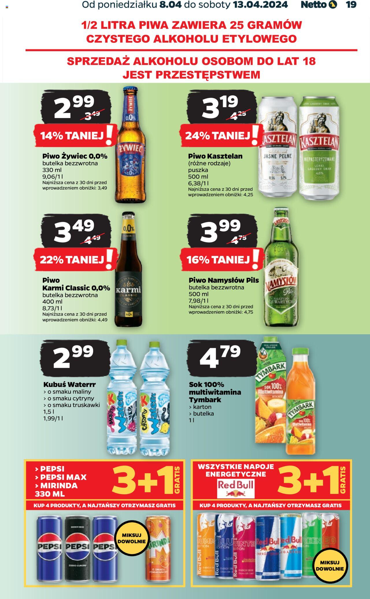 NETTO Gazetka ważna od 08.04.2024 do 13.04.2024 strona 19