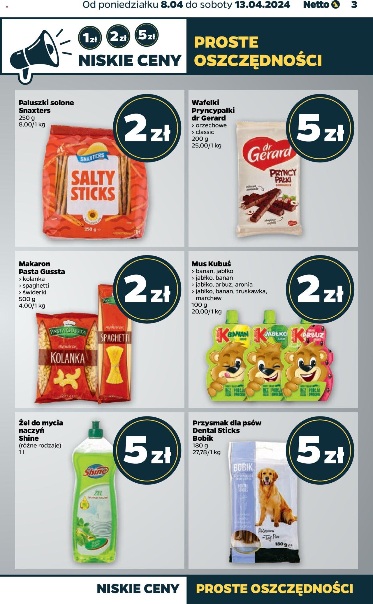 NETTO Gazetka ważna od 08.04.2024 do 13.04.2024 strona 3