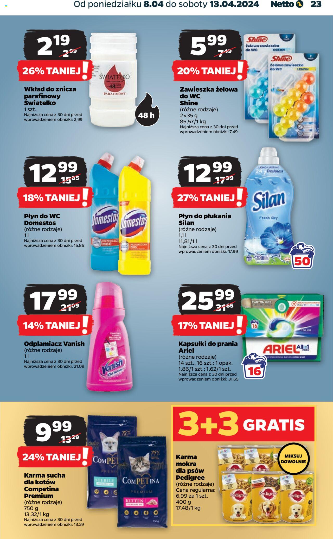 NETTO Gazetka ważna od 08.04.2024 do 13.04.2024 strona 23