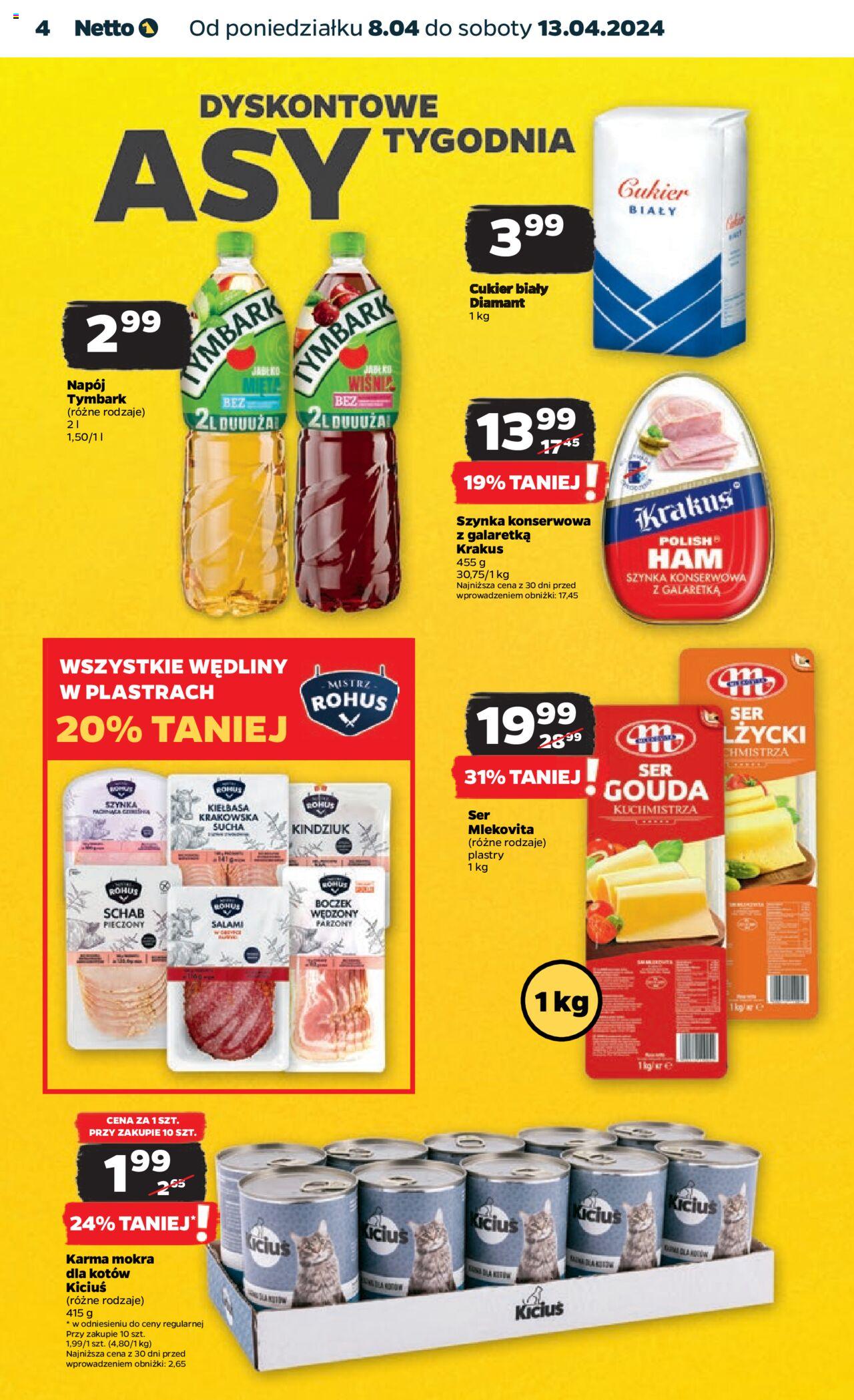 NETTO Gazetka ważna od 08.04.2024 do 13.04.2024 strona 4