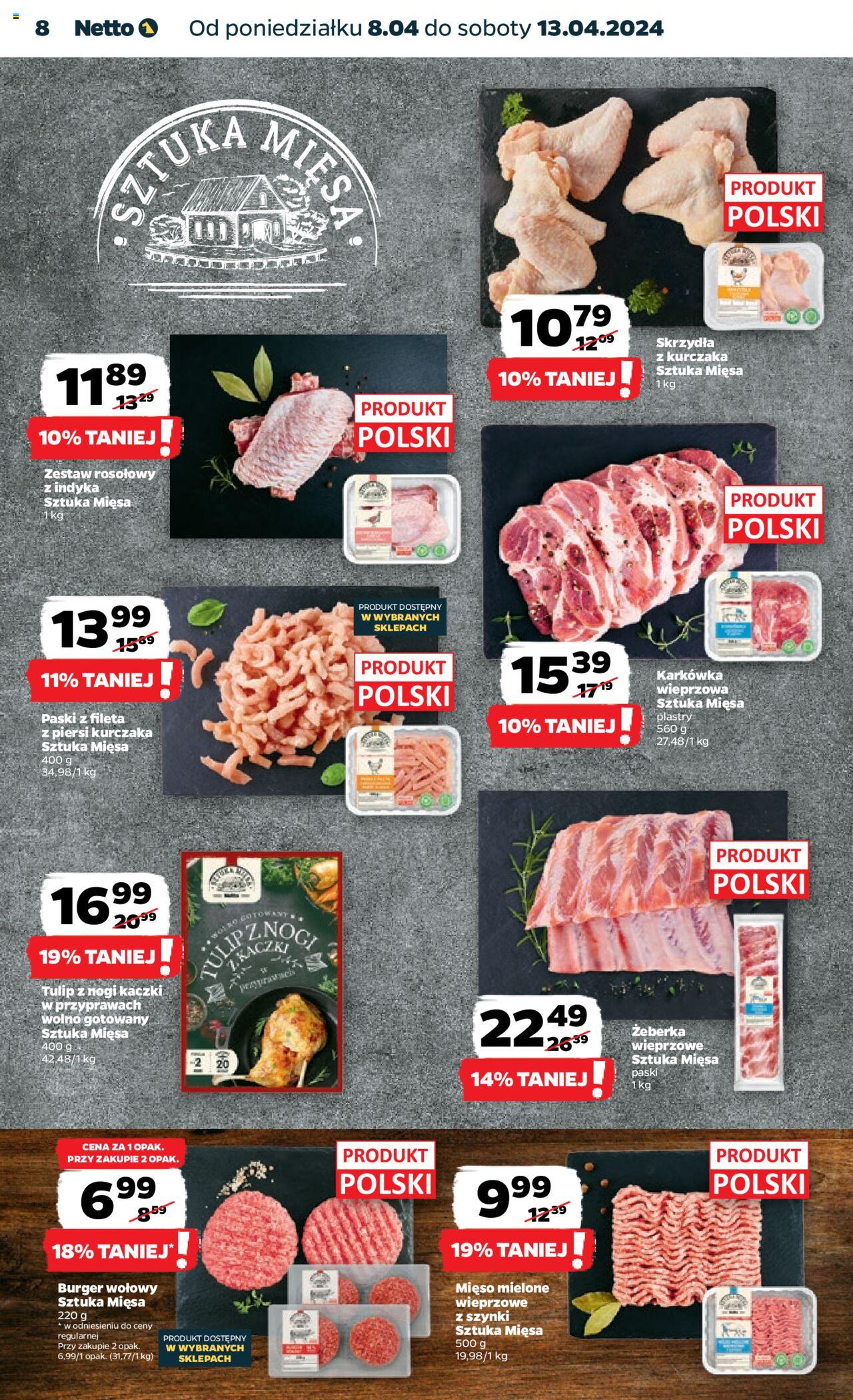 NETTO Gazetka ważna od 08.04.2024 do 13.04.2024 strona 8