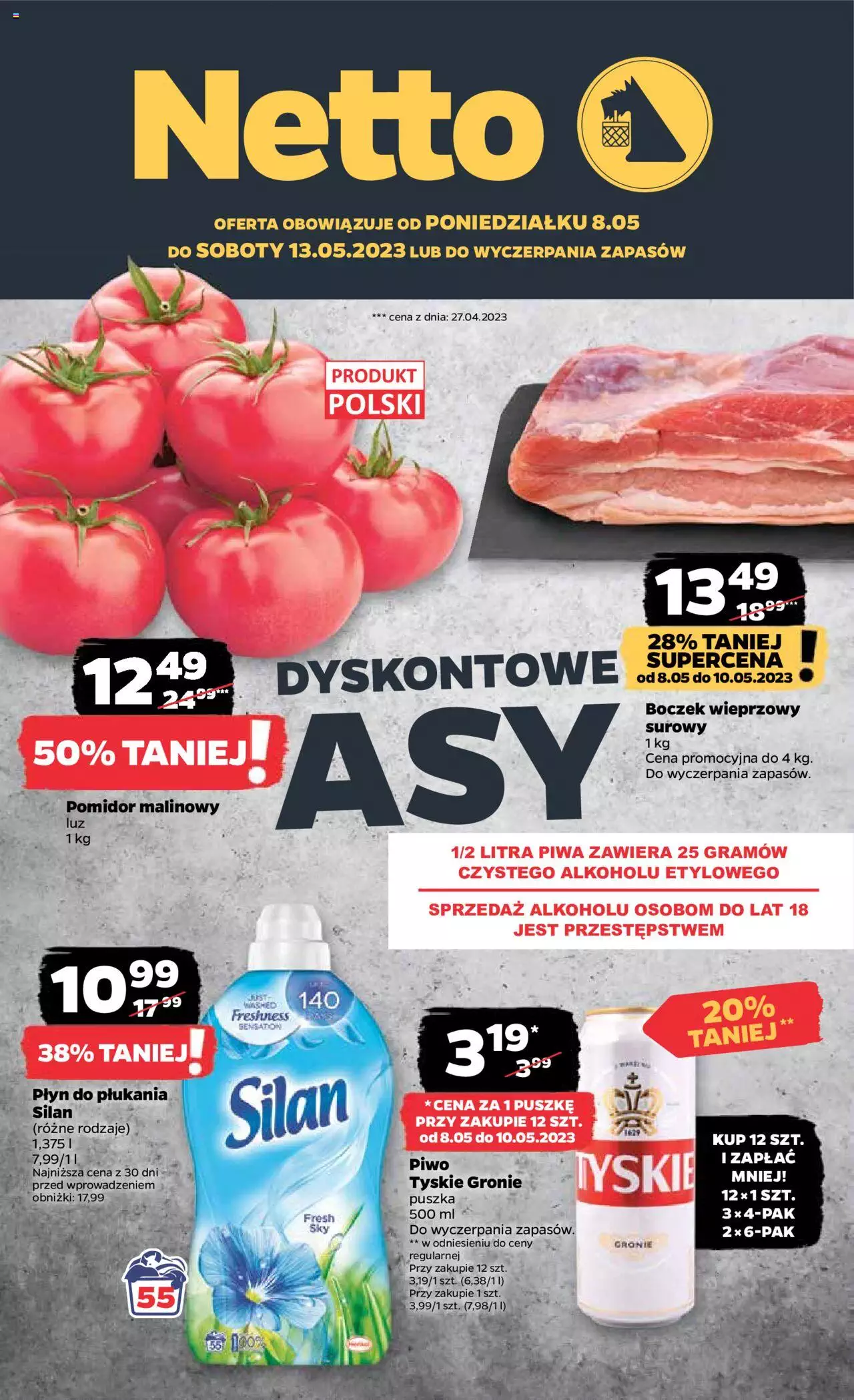 NETTO Gazetka ważna od 08.05.2023 do 13.05.2023 strona 1