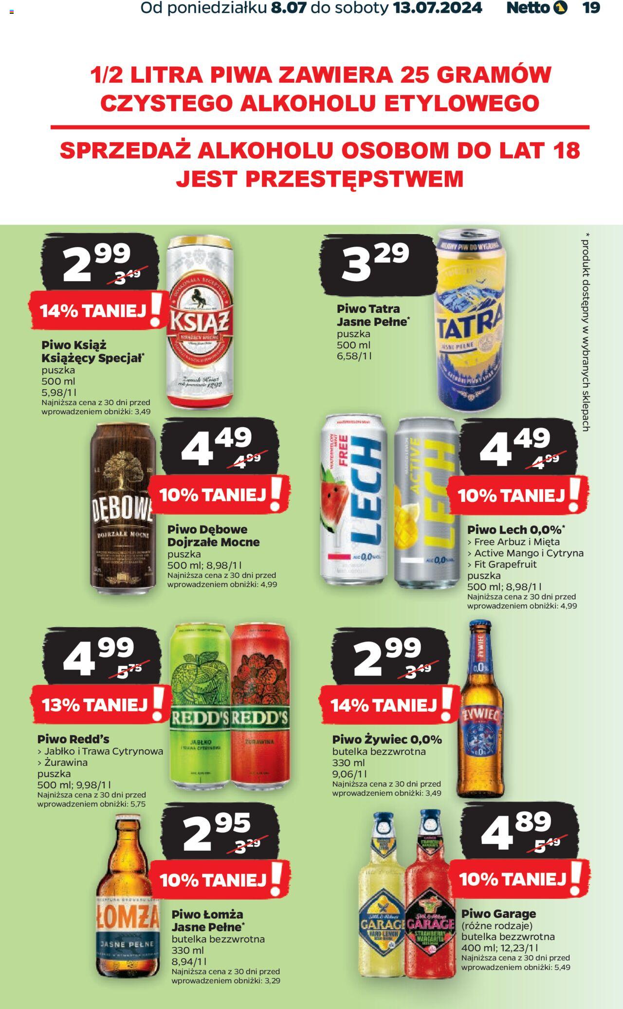 NETTO Gazetka ważna  od 08.07.2024 do 13.07.2024 strona 18