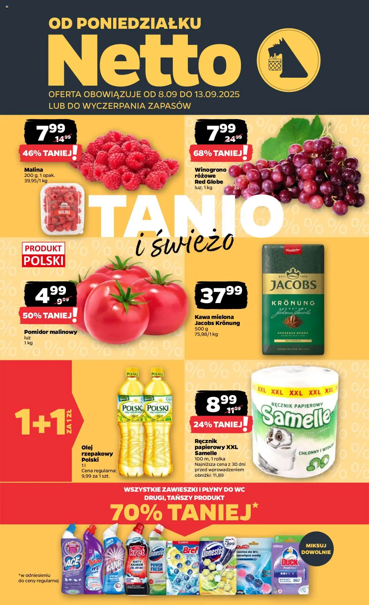 NETTO Gazetka ważna od 08.09.2025 do 13.09.2025 strona 1
