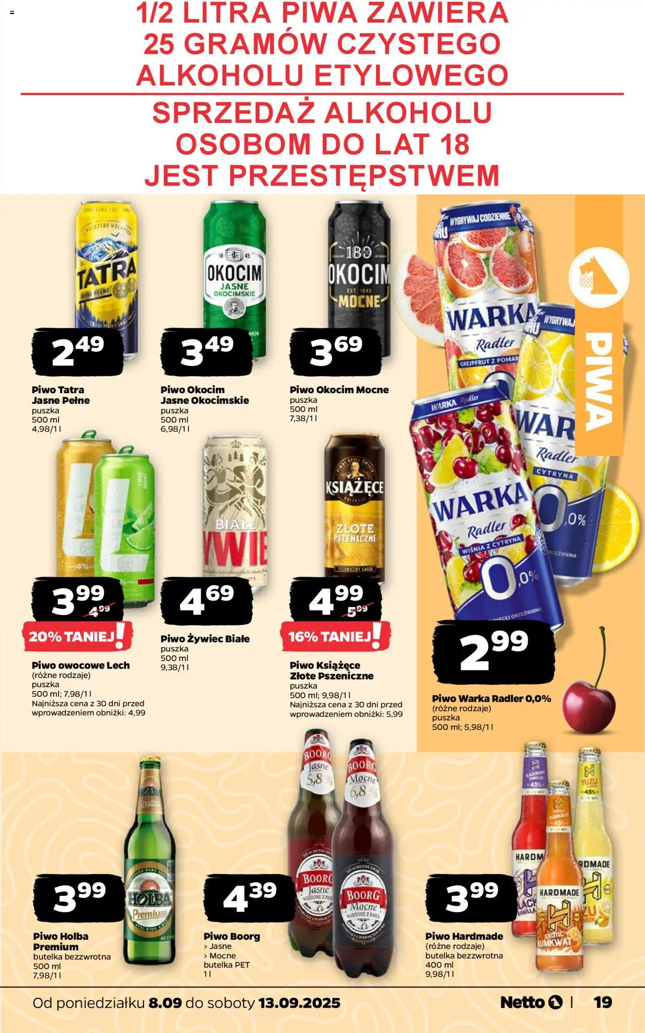 NETTO Gazetka ważna od 08.09.2025 do 13.09.2025 strona 18