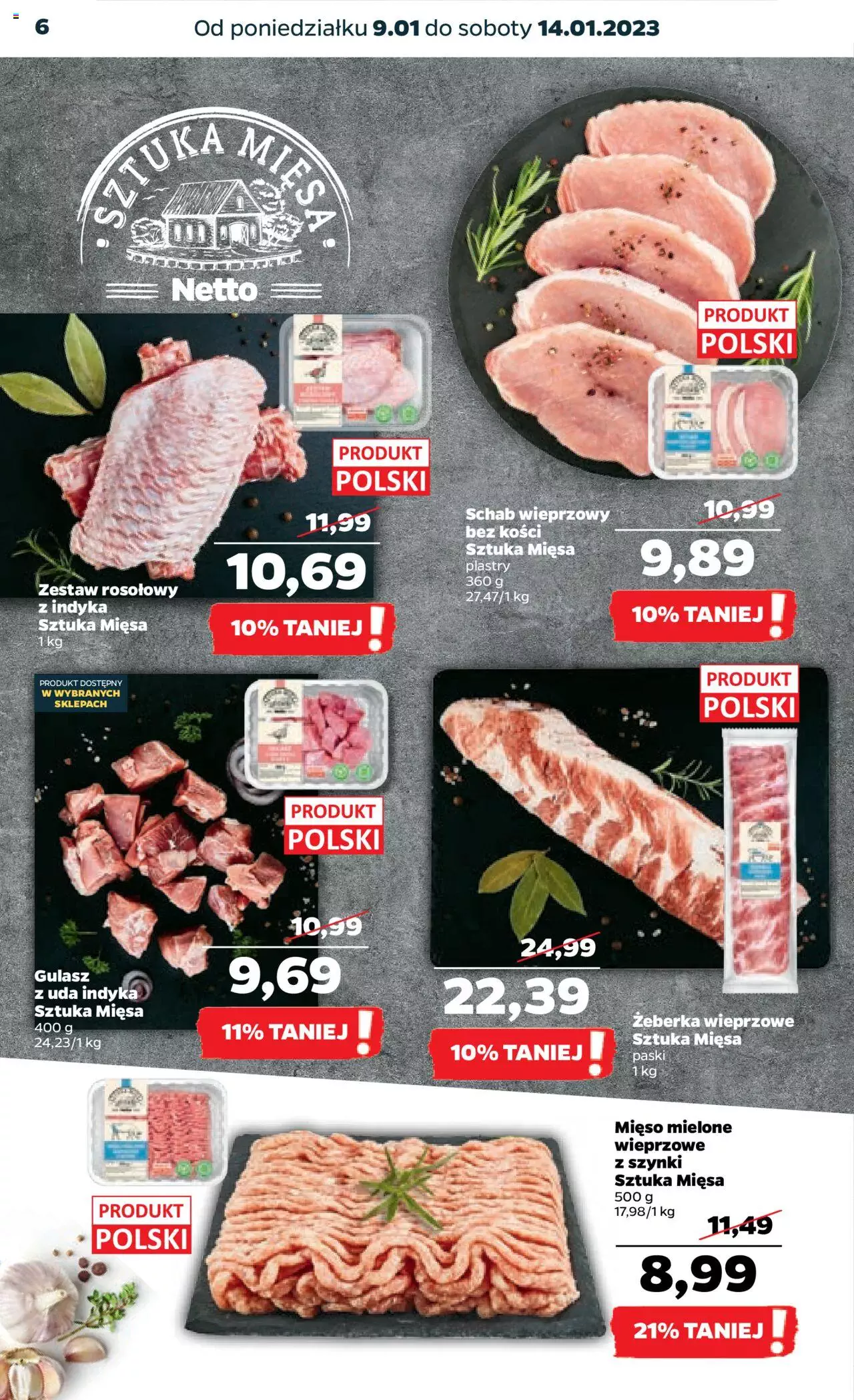 NETTO gazetka ważna od 09.01.2023 do 14.01.2023 strona 6