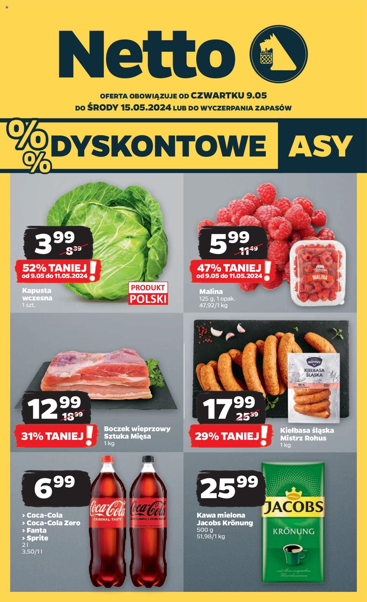 NETTO Gazetka ważna od 09.05.2024 do 15.05.2024 strona 1