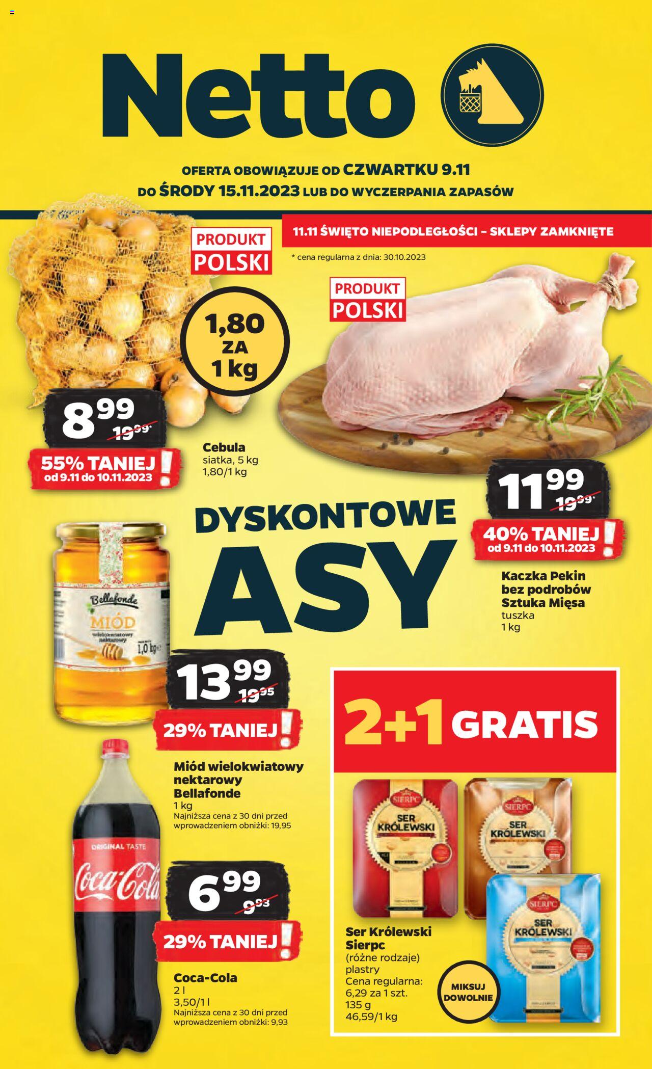 Netto gazetka ważna od 09.11.2023 do 15.11.2023 strona 1
