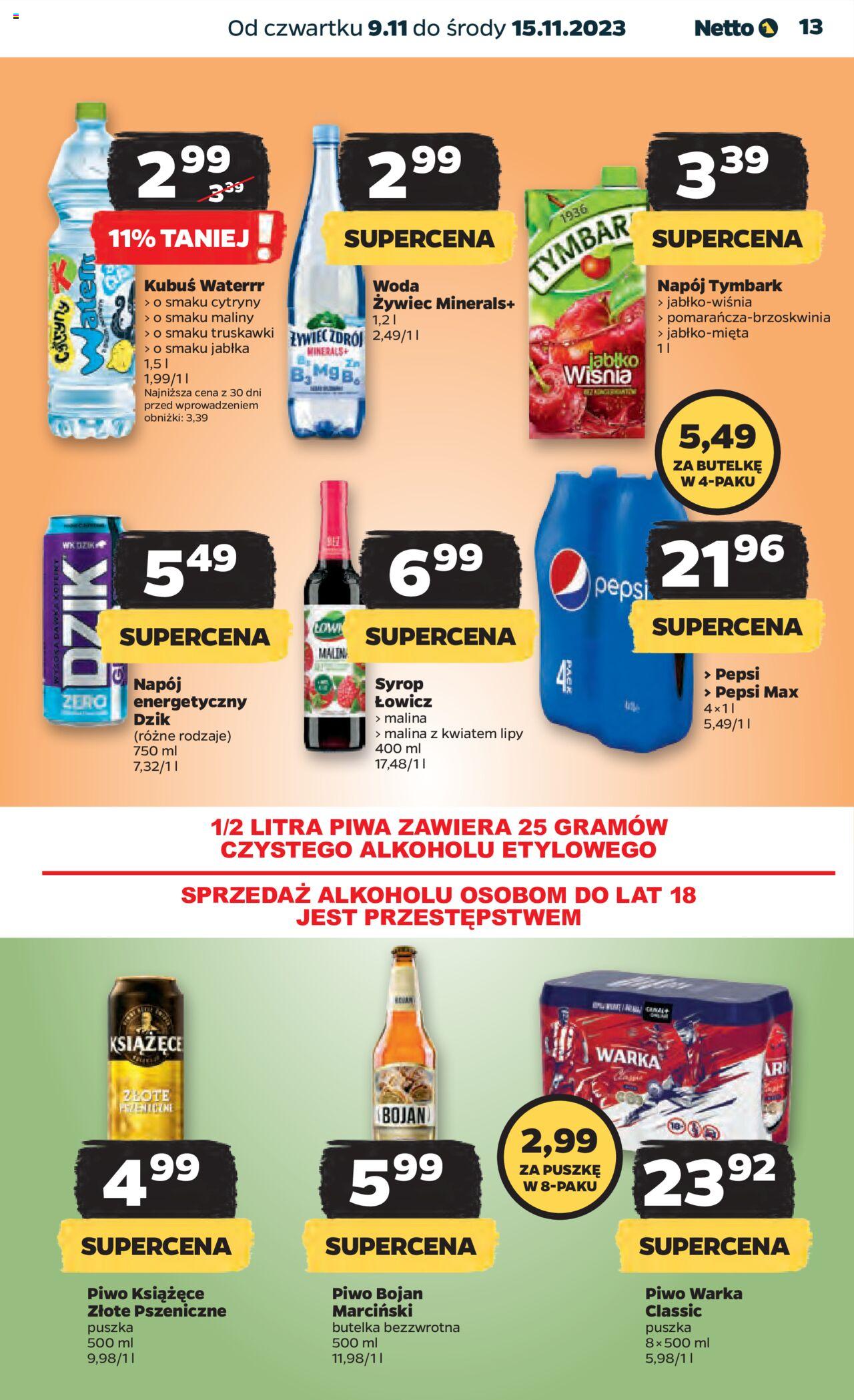 Netto gazetka ważna od 09.11.2023 do 15.11.2023 strona 13