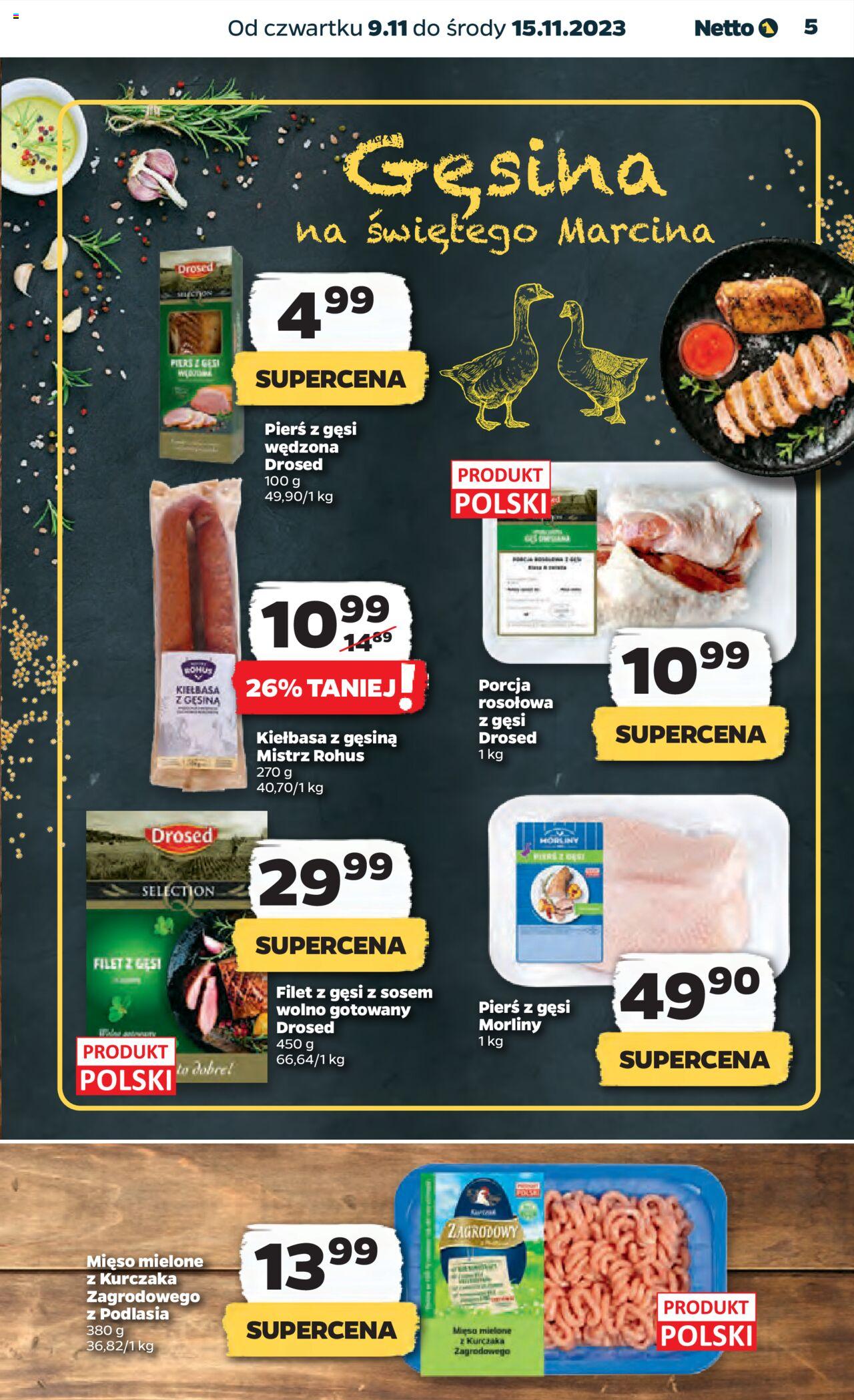 Netto gazetka ważna od 09.11.2023 do 15.11.2023 strona 5