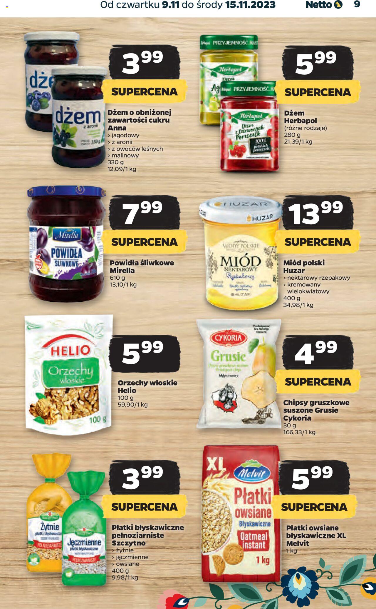 Netto gazetka ważna od 09.11.2023 do 15.11.2023 strona 9