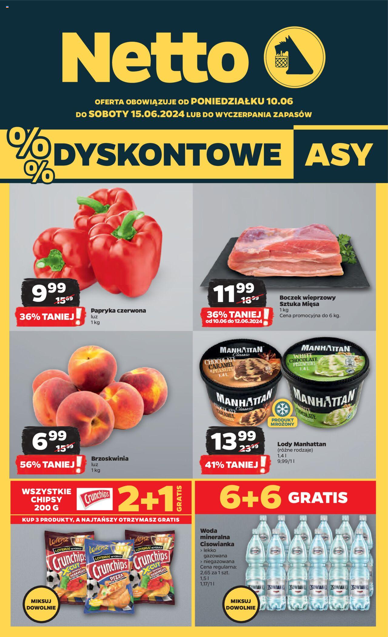 NETTO Gazetka ważna od 10.06.2024 do 15.06.2024 strona 1