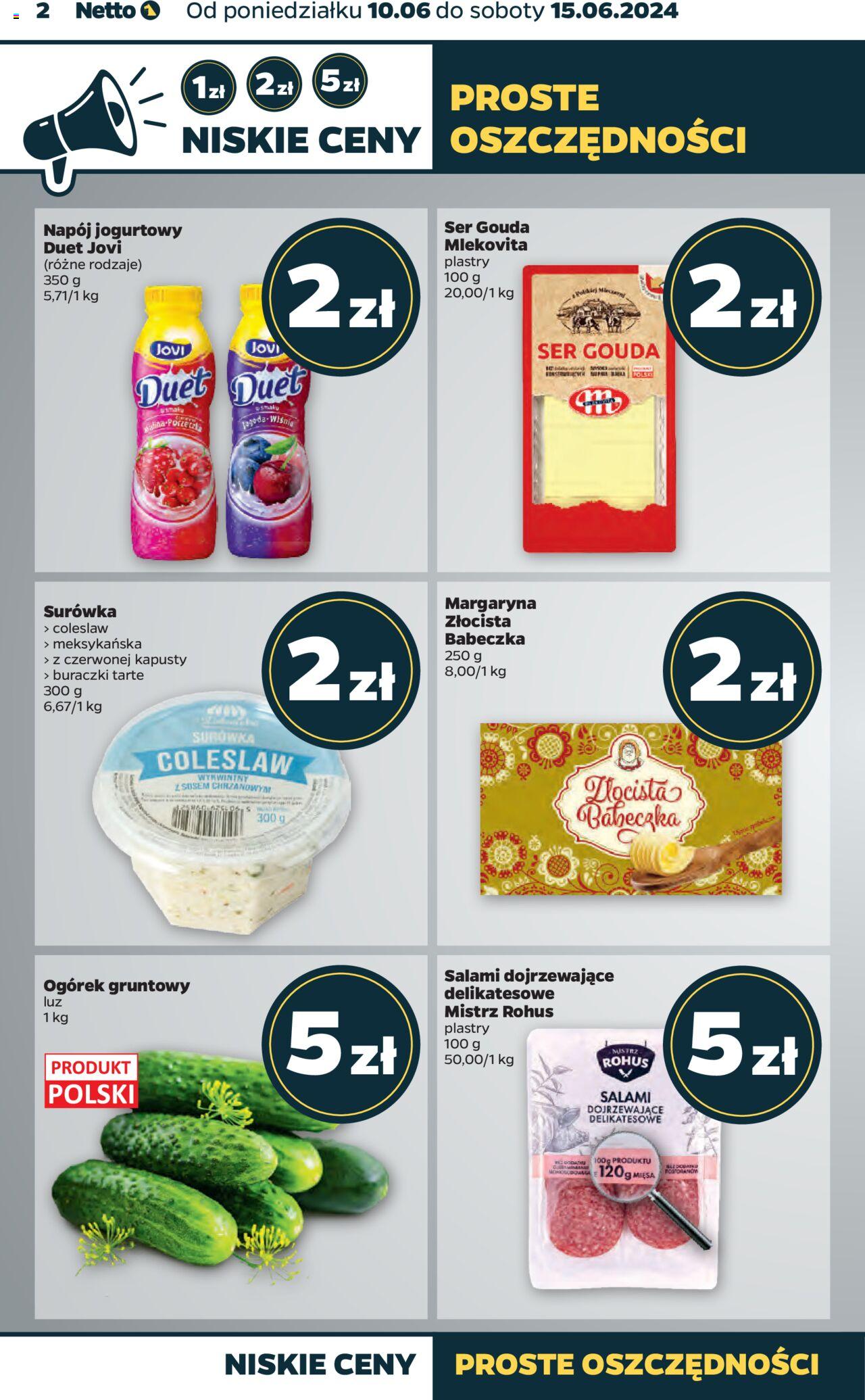 NETTO Gazetka ważna od 10.06.2024 do 15.06.2024 strona 2