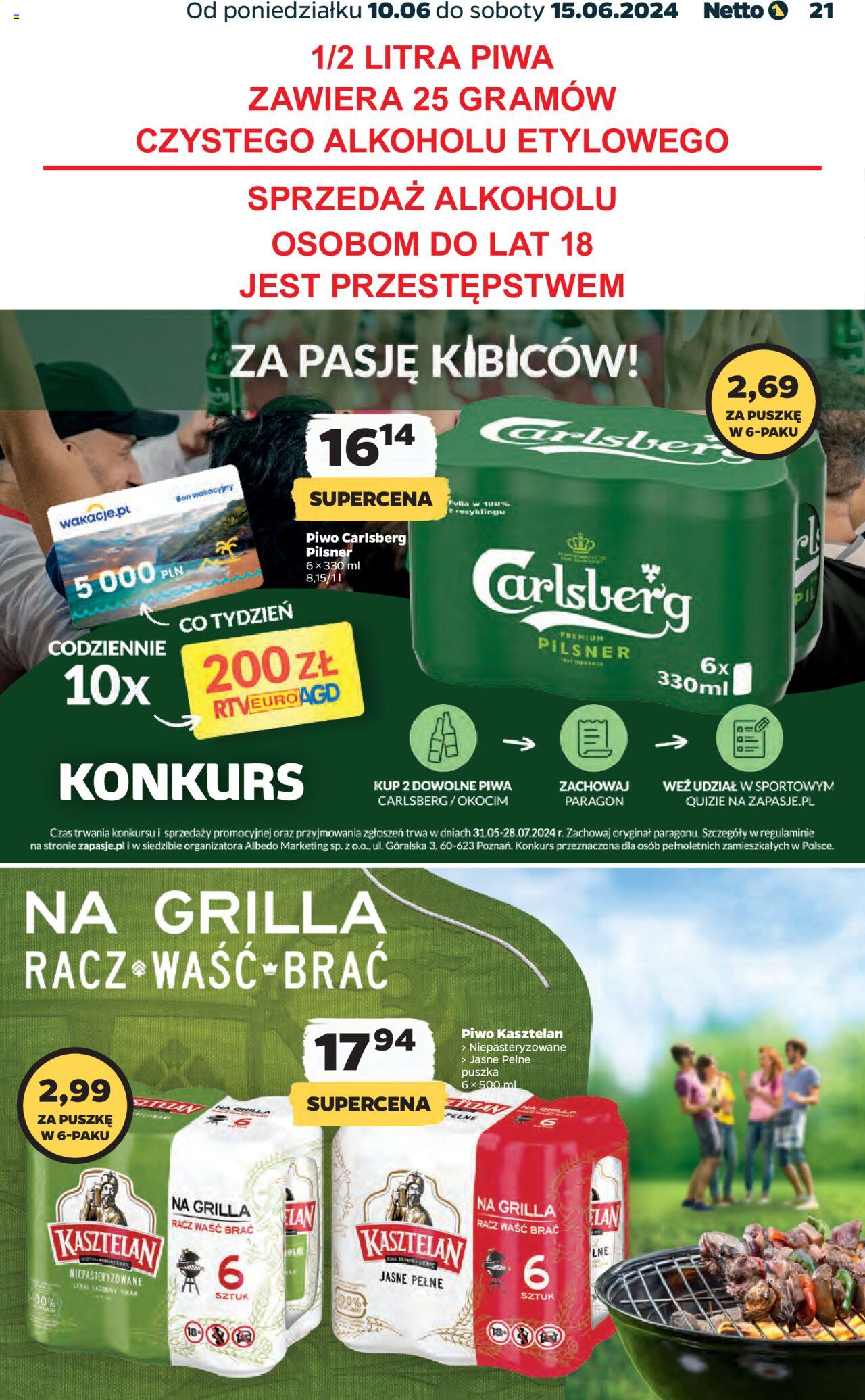 NETTO Gazetka ważna od 10.06.2024 do 15.06.2024 strona 21