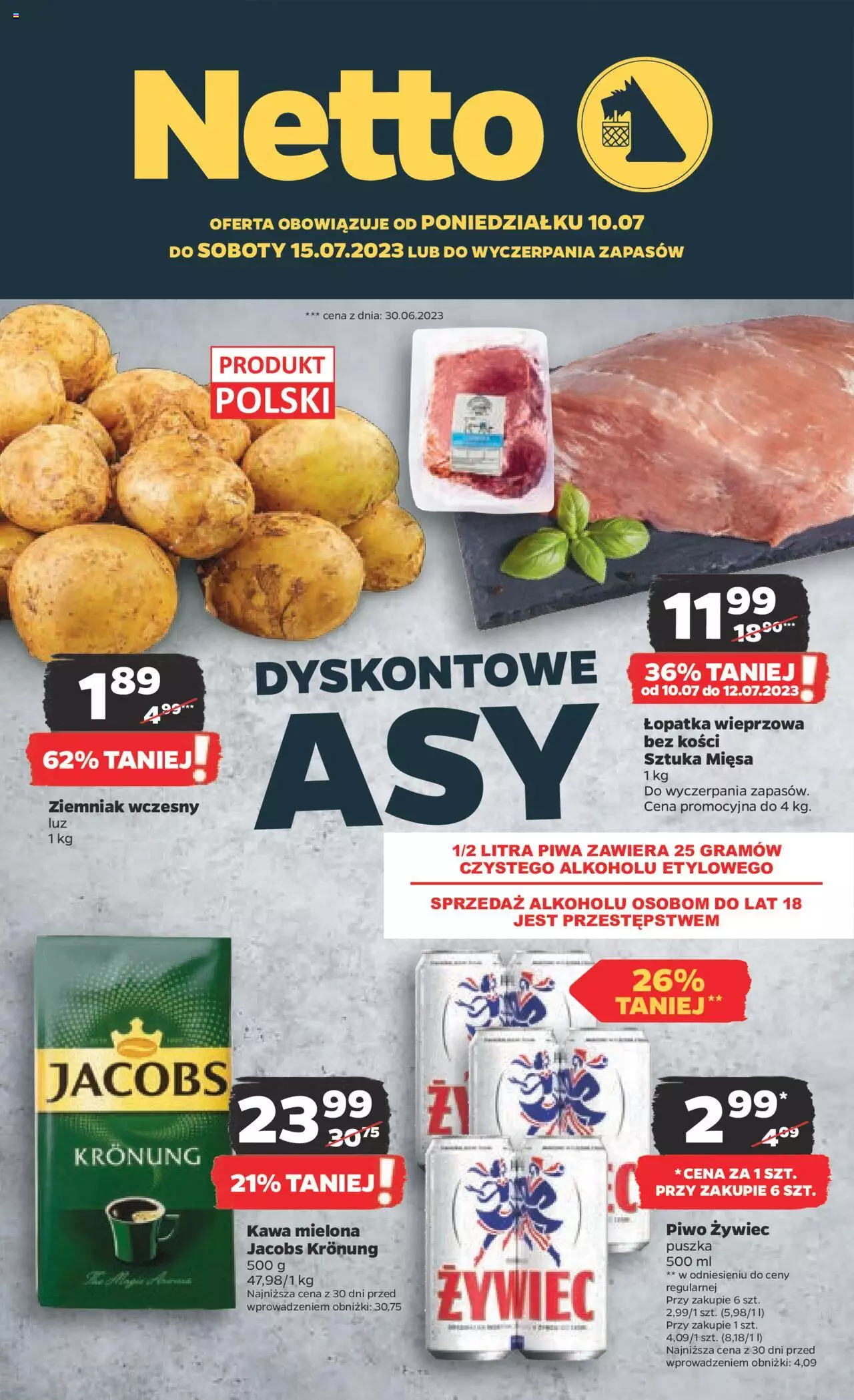 NETTO Gazetka ważna  od 10.07.2023 do 15.07.2023 strona 1