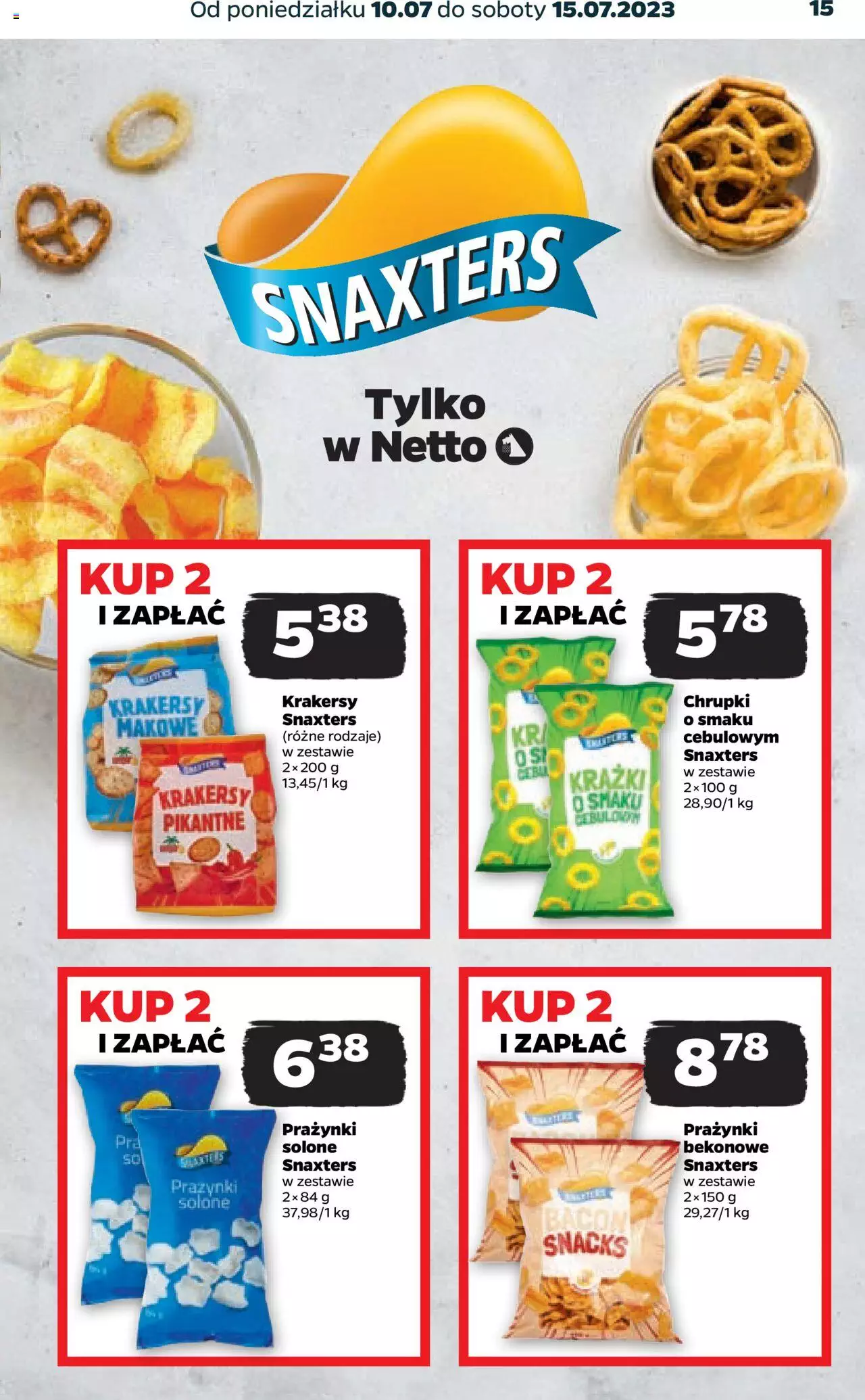 NETTO Gazetka ważna  od 10.07.2023 do 15.07.2023 strona 15