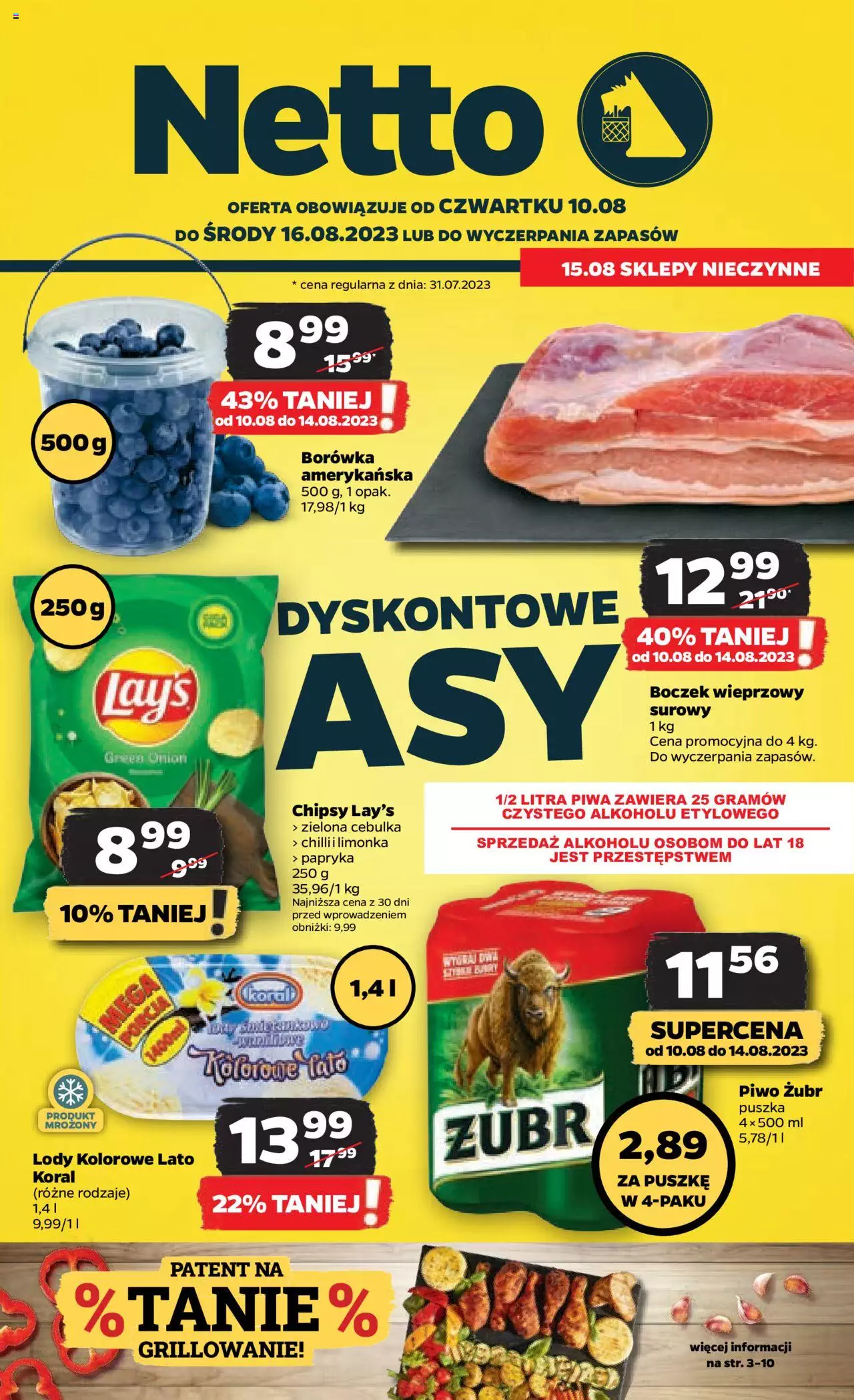 NETTO Gazetka ważna od 10.08.2023 do 16.08.2023 strona 1