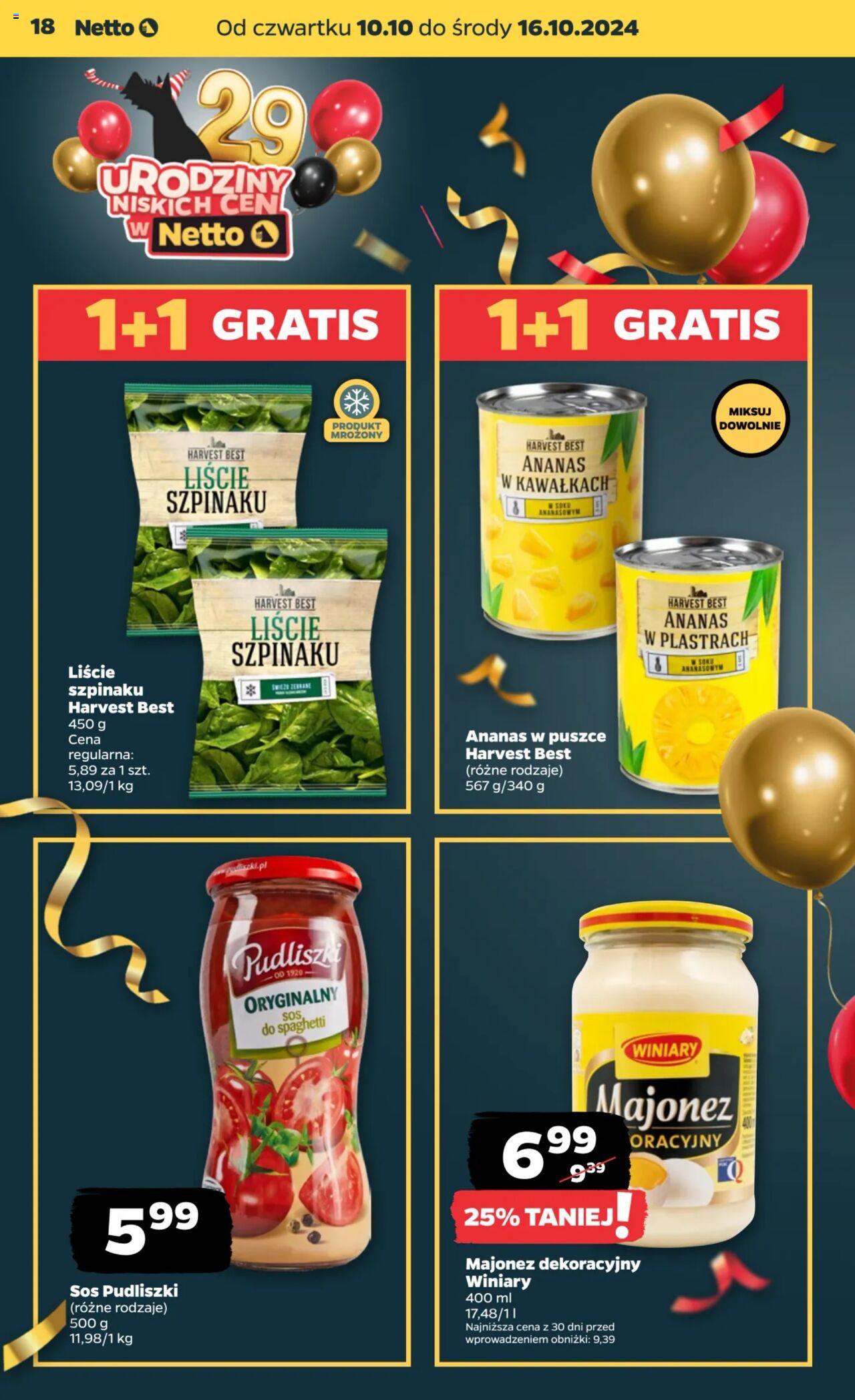 NETTO Gazetka ważna od 10.10.2024 do 16.10.2024 strona 18