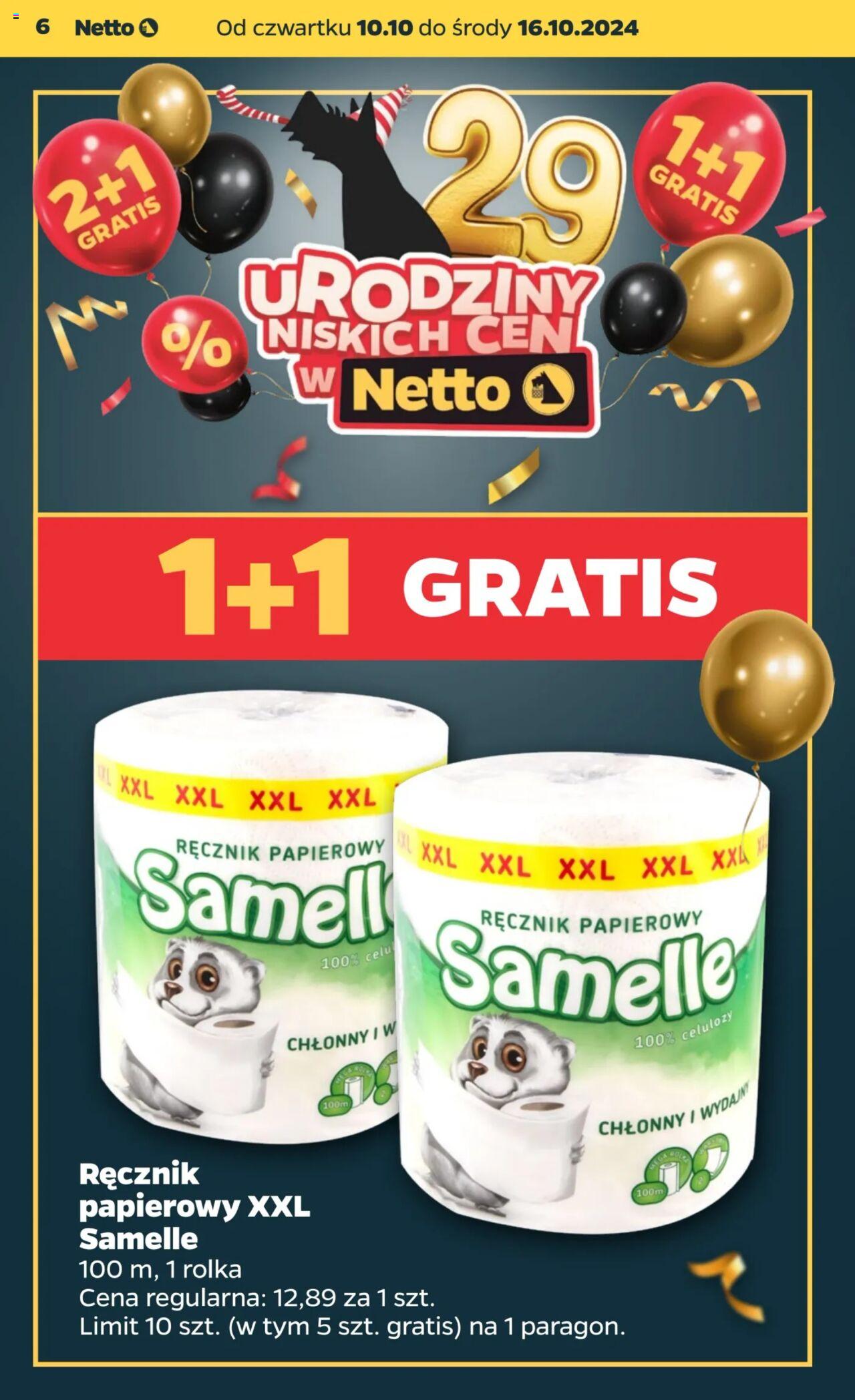 NETTO Gazetka ważna od 10.10.2024 do 16.10.2024 strona 6