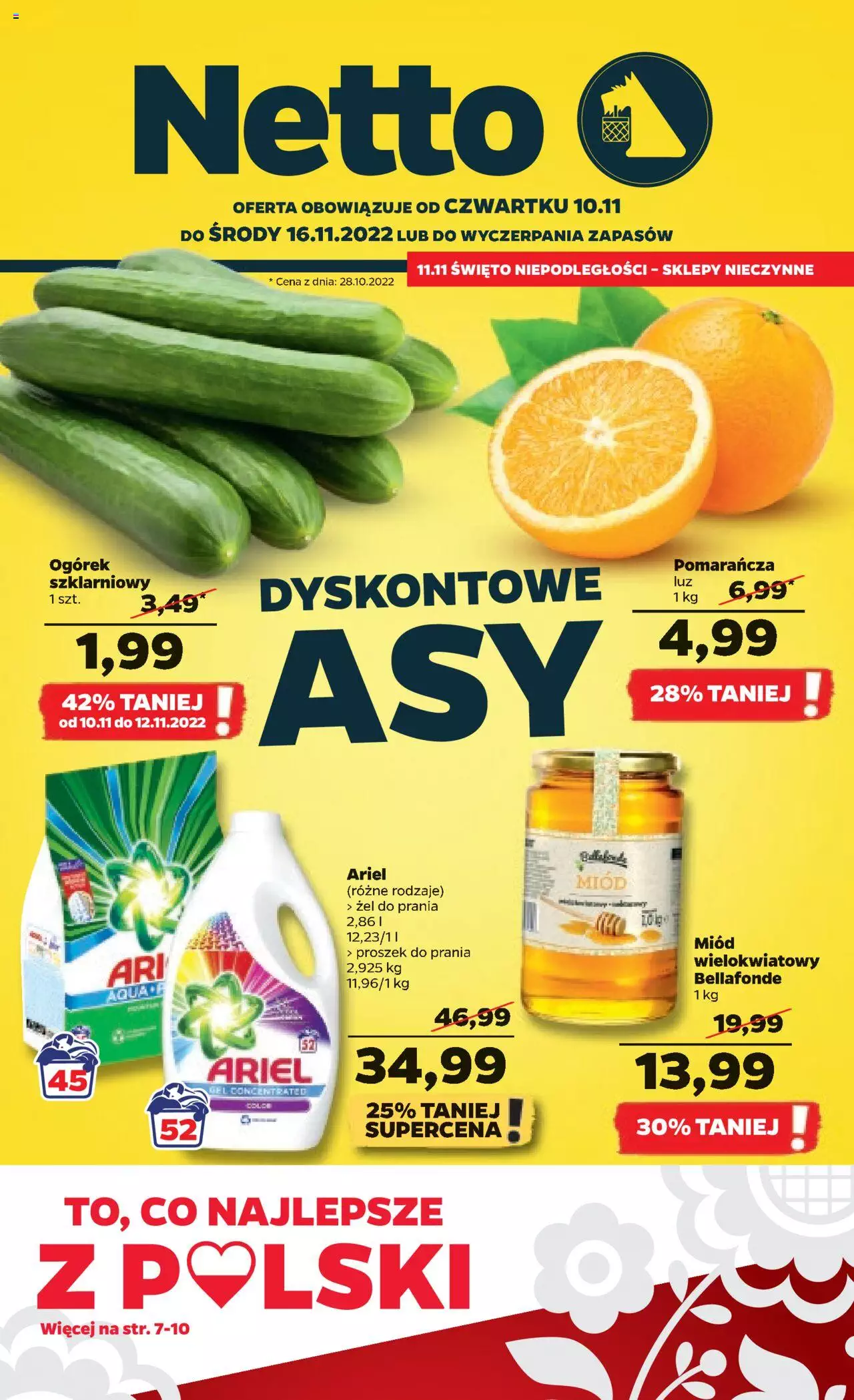NETTO gazetka ważna od 10.11.2022 do 16.11.2022 strona 1