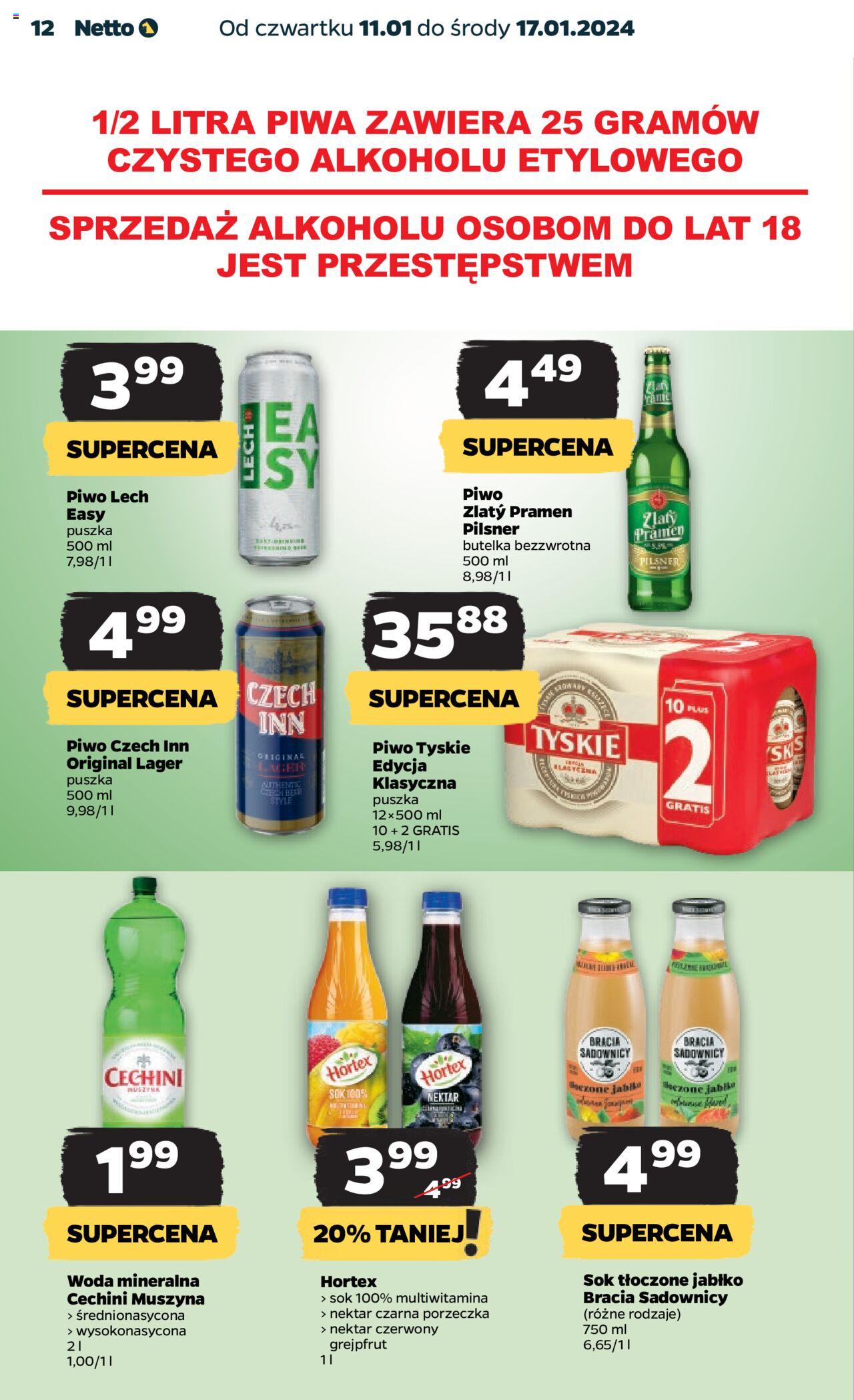 NETTO Gazetka ważna od 11.01.2024 do 17.01.2024 strona 12