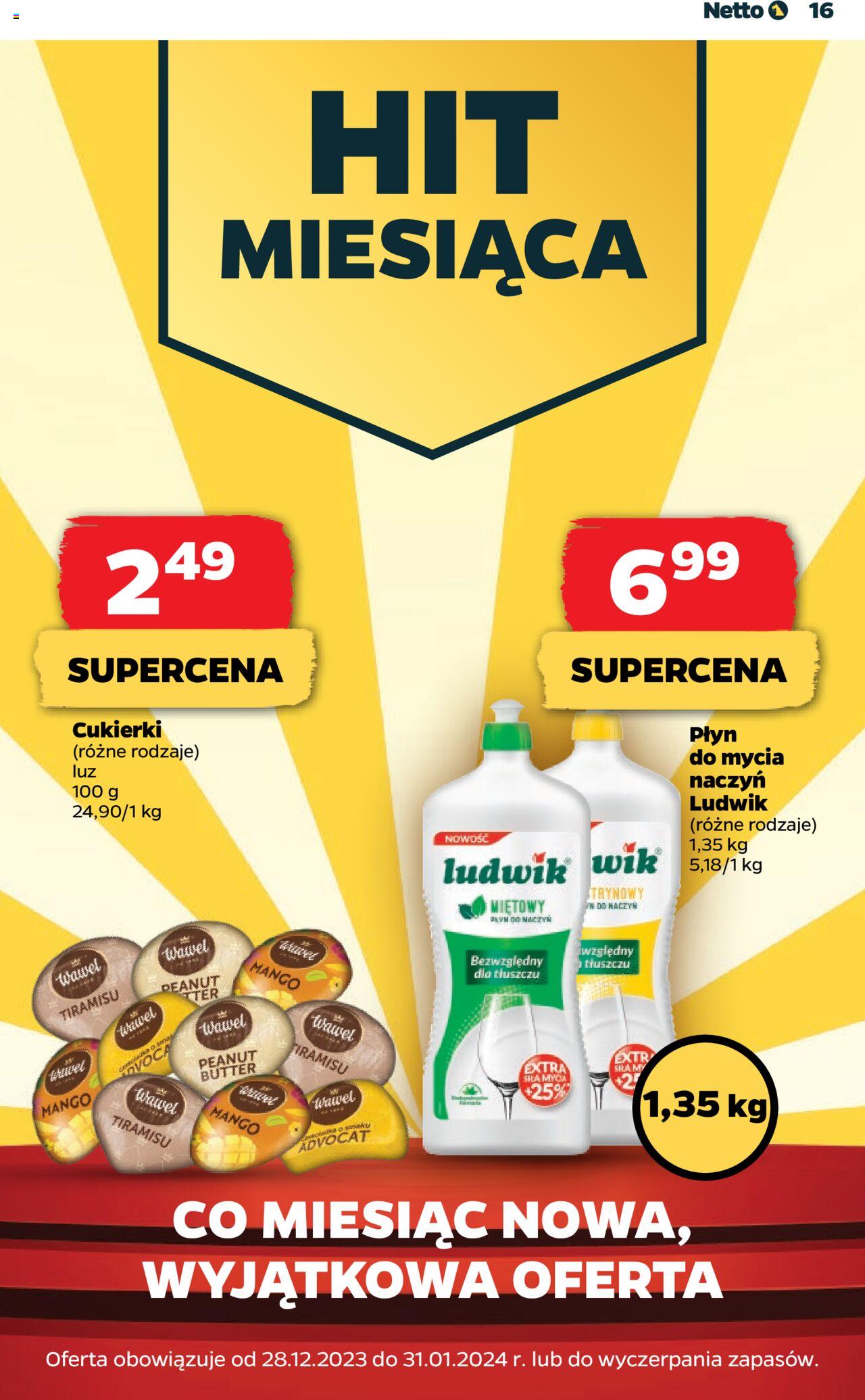NETTO Gazetka ważna od 11.01.2024 do 17.01.2024 strona 16