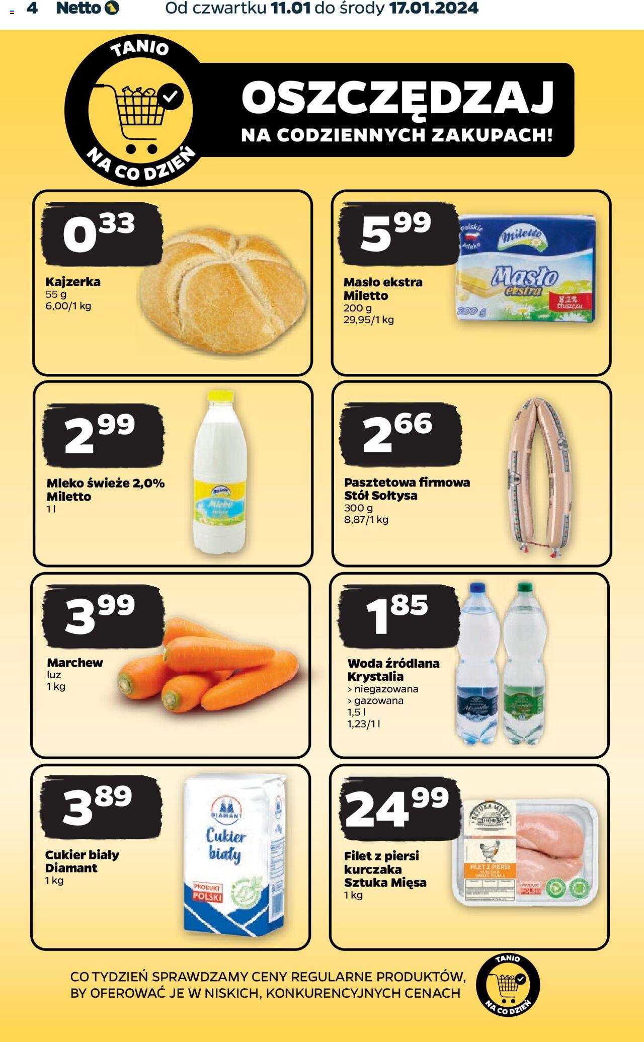 NETTO Gazetka ważna od 11.01.2024 do 17.01.2024 strona 4