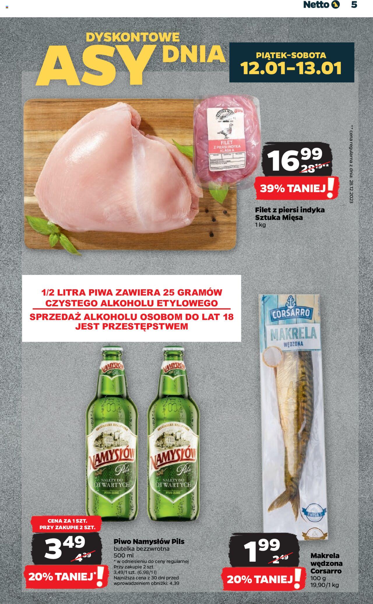 NETTO Gazetka ważna od 11.01.2024 do 17.01.2024 strona 5