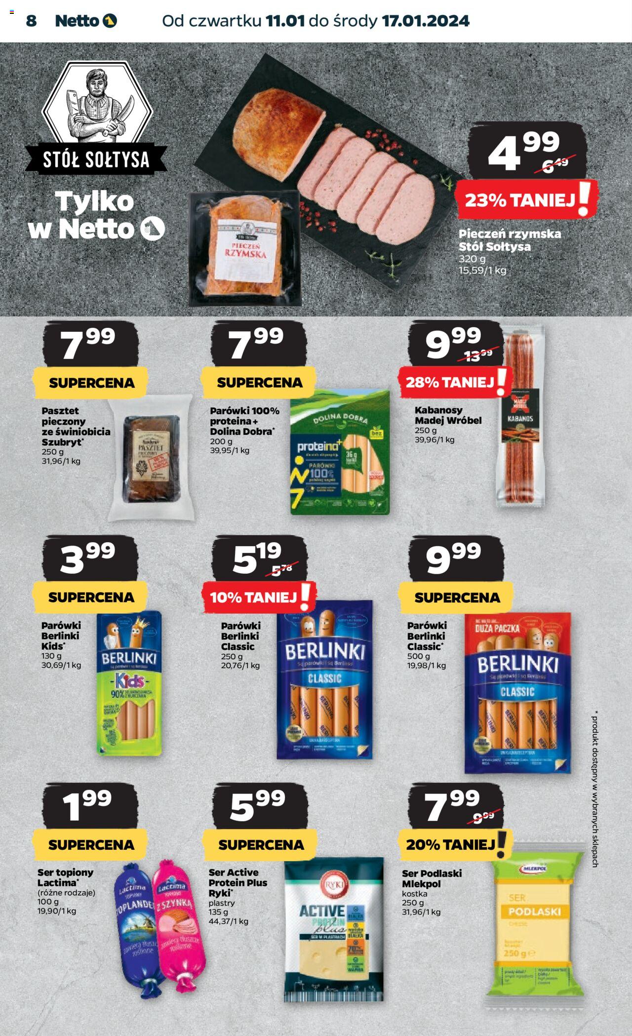 NETTO Gazetka ważna od 11.01.2024 do 17.01.2024 strona 8
