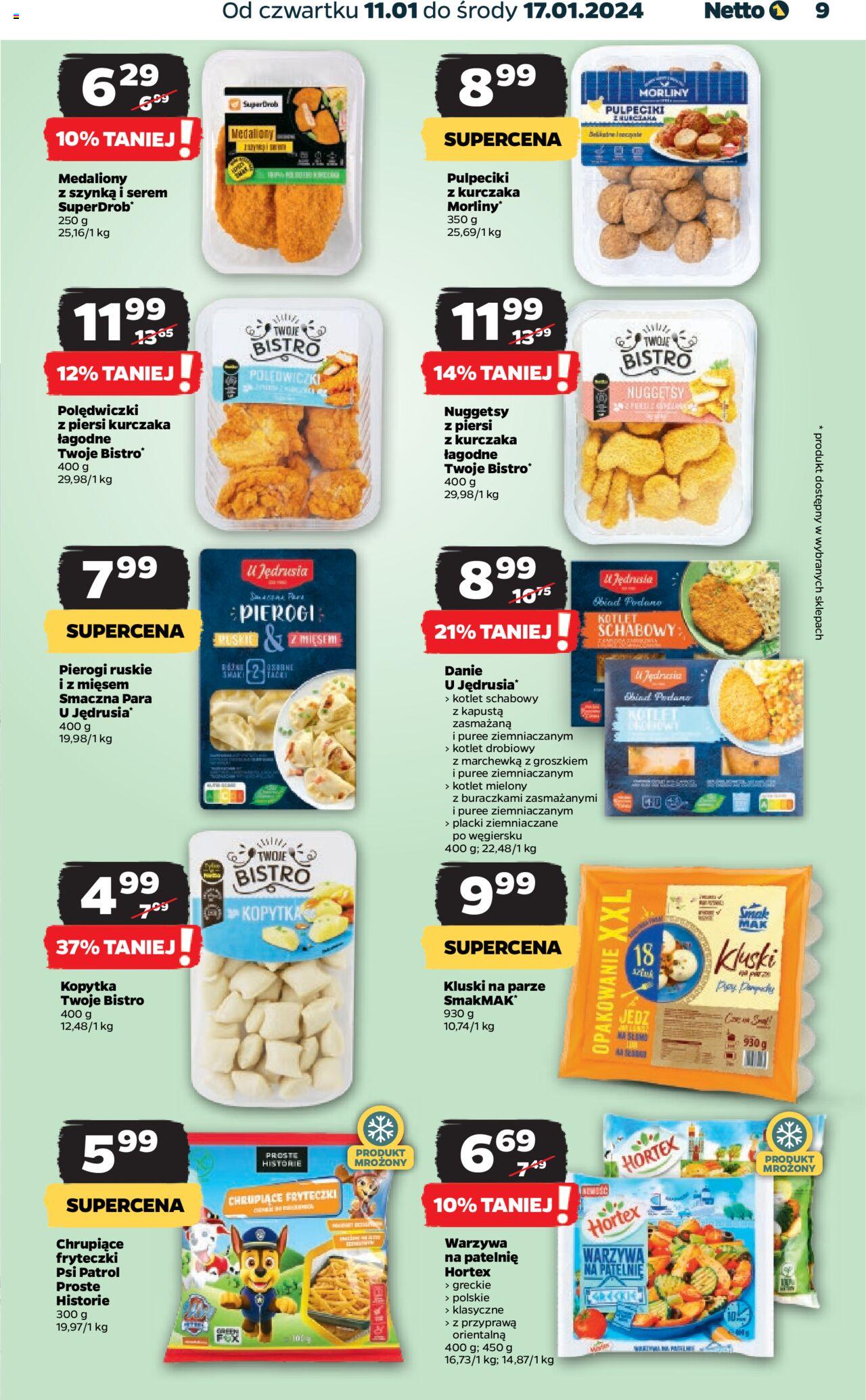 NETTO Gazetka ważna od 11.01.2024 do 17.01.2024 strona 9