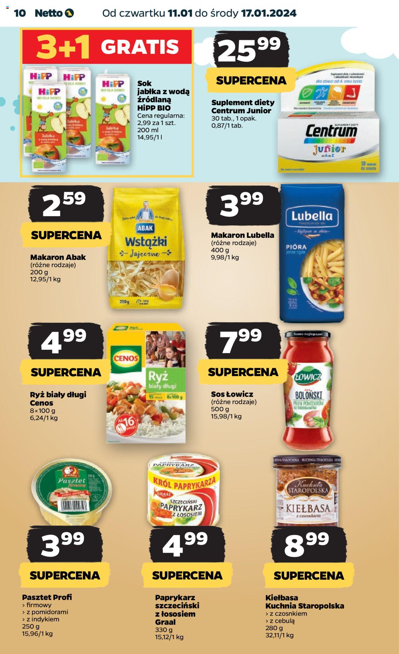 NETTO Gazetka ważna od 11.01.2024 do 17.01.2024 strona 10
