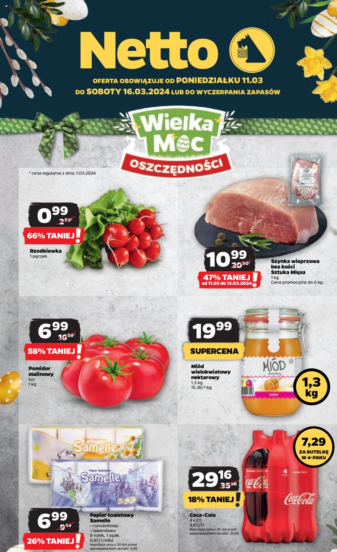 NETTO Gazetka ważna od 11.03.2024 do 16.03.2024 strona 1