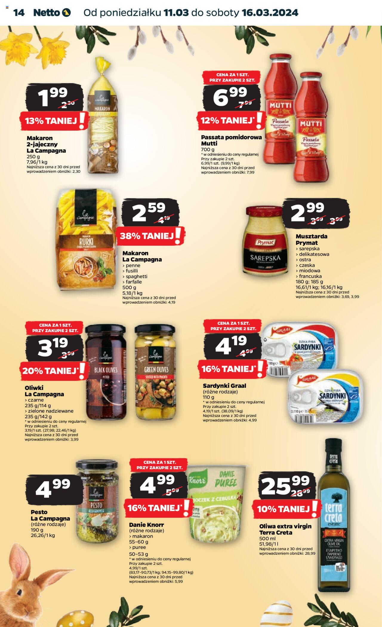 NETTO Gazetka ważna od 11.03.2024 do 16.03.2024 strona 14
