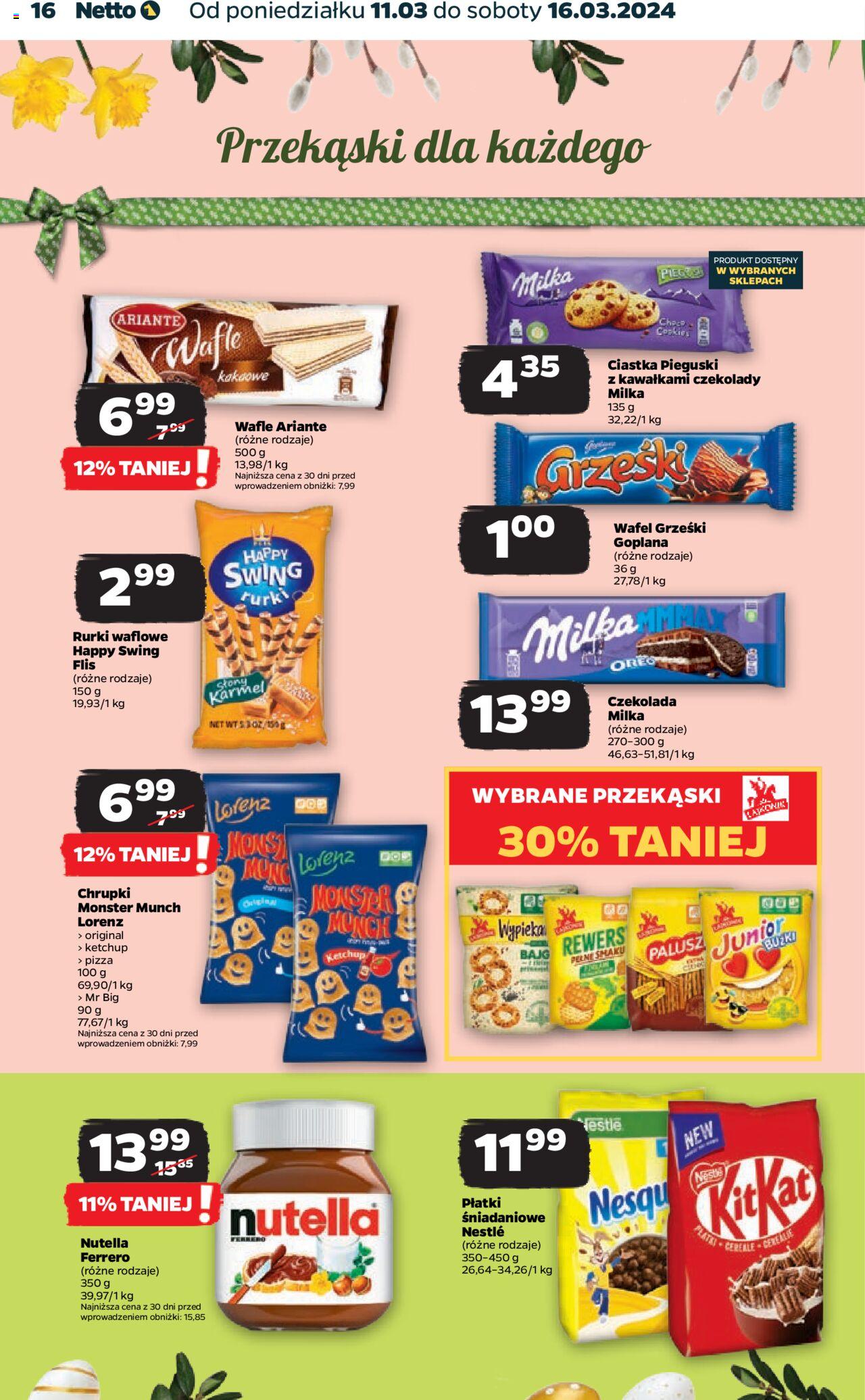 NETTO Gazetka ważna od 11.03.2024 do 16.03.2024 strona 16