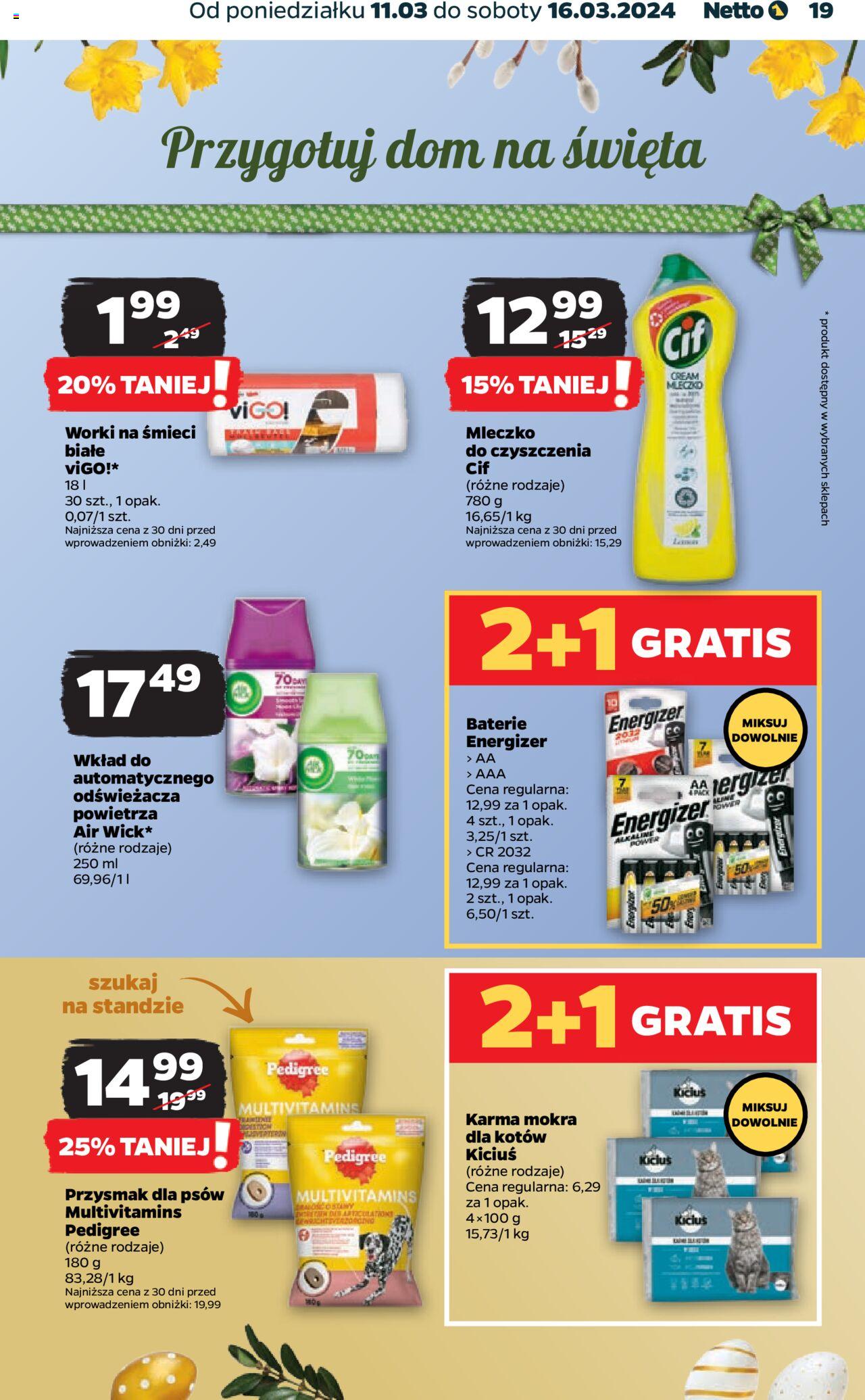 NETTO Gazetka ważna od 11.03.2024 do 16.03.2024 strona 19