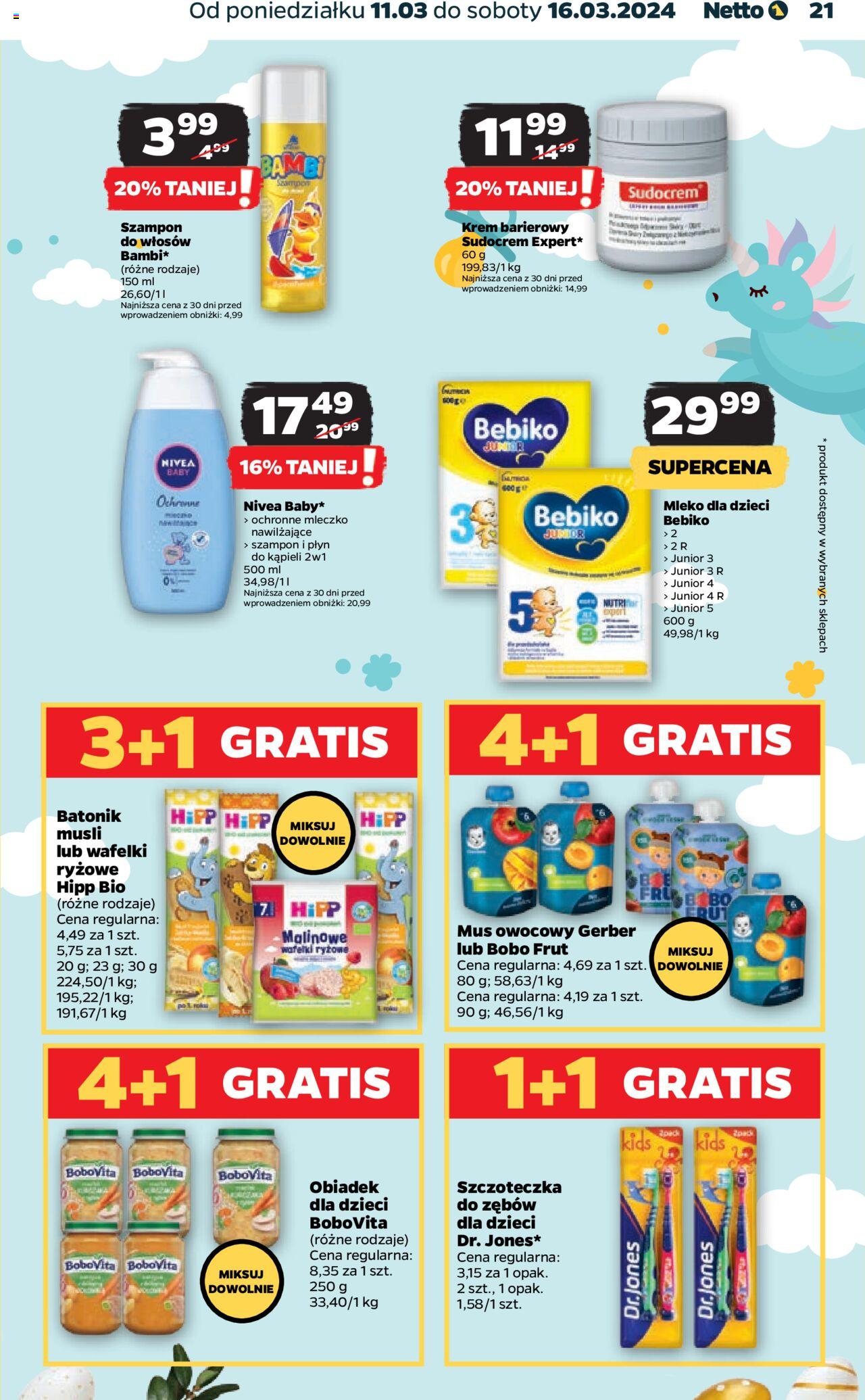 NETTO Gazetka ważna od 11.03.2024 do 16.03.2024 strona 21