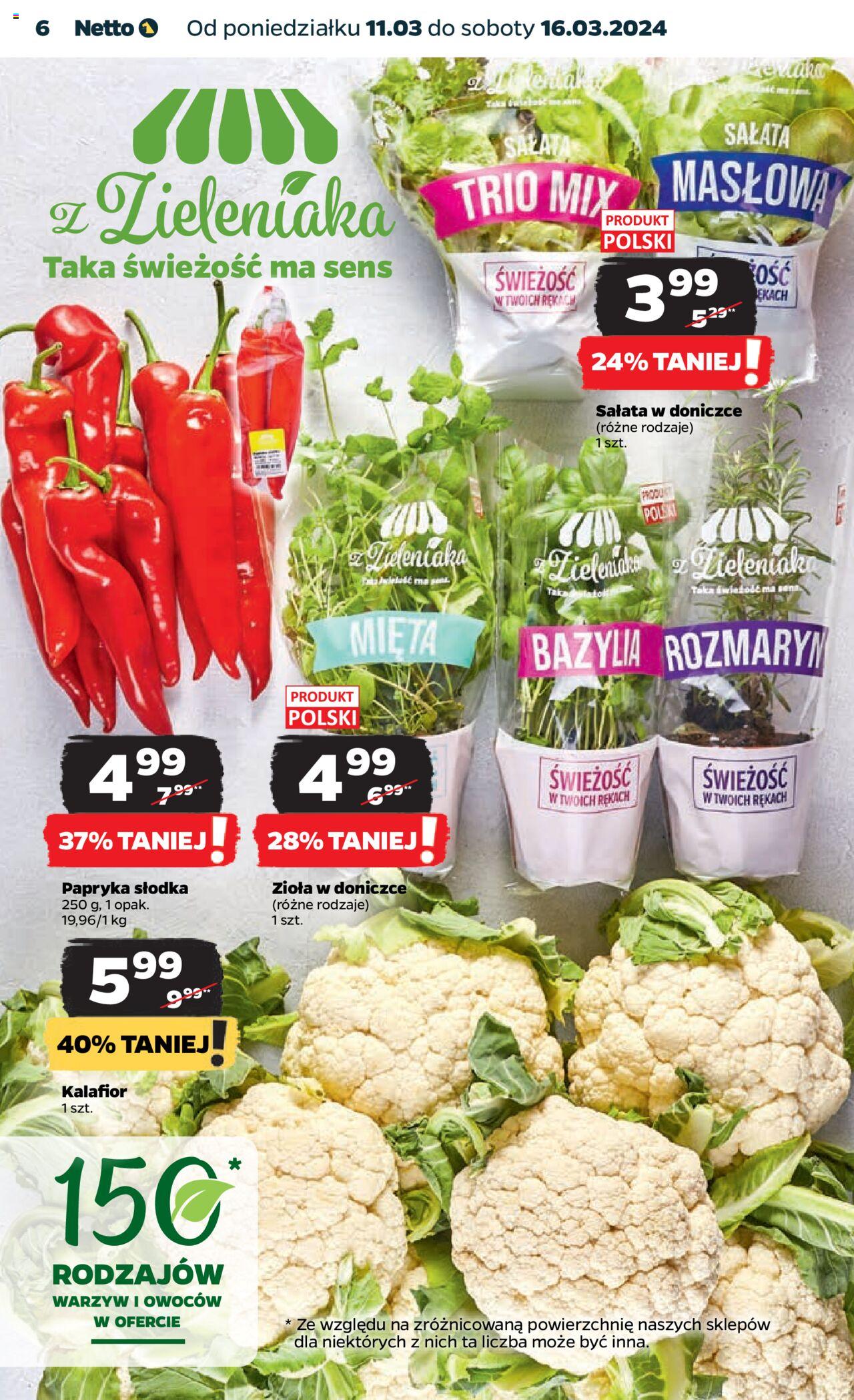 NETTO Gazetka ważna od 11.03.2024 do 16.03.2024 strona 6