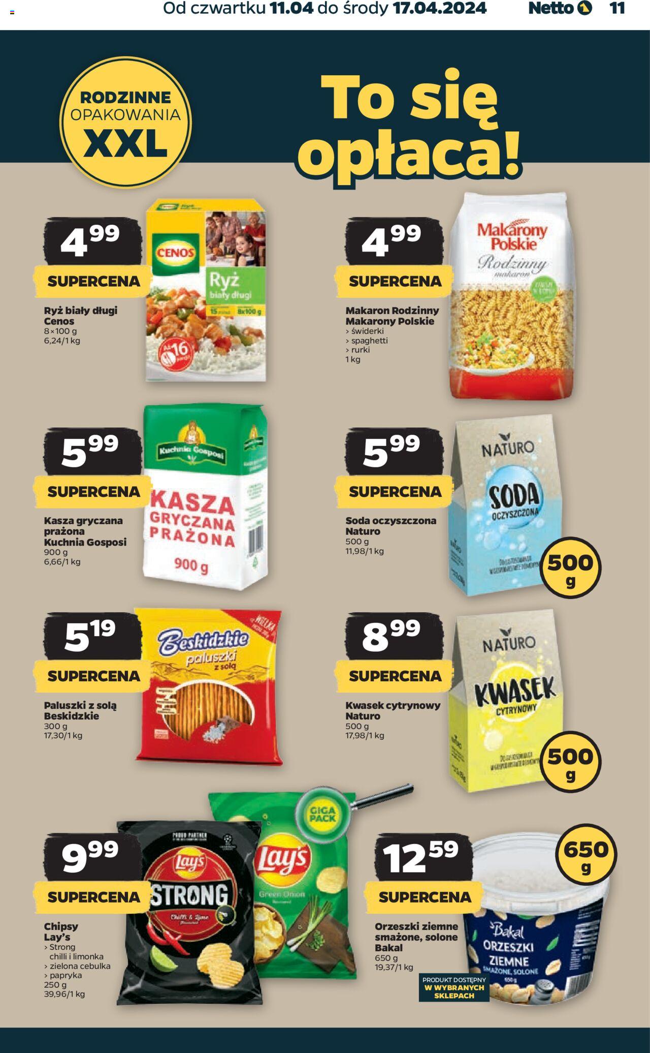 NETTO Gazetka ważna od 11.04.2024 do 17.04.2024 strona 11