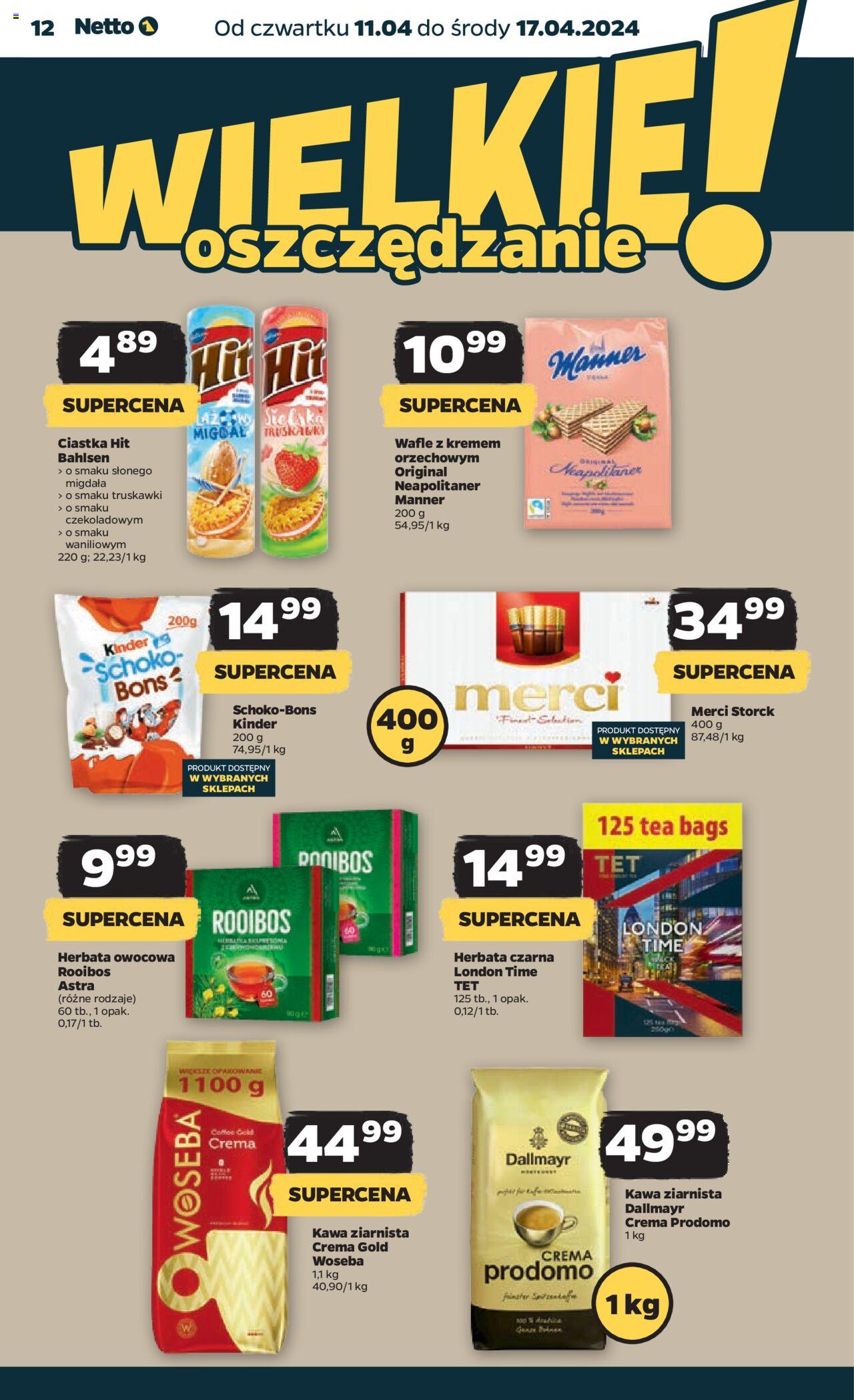 NETTO Gazetka ważna od 11.04.2024 do 17.04.2024 strona 12