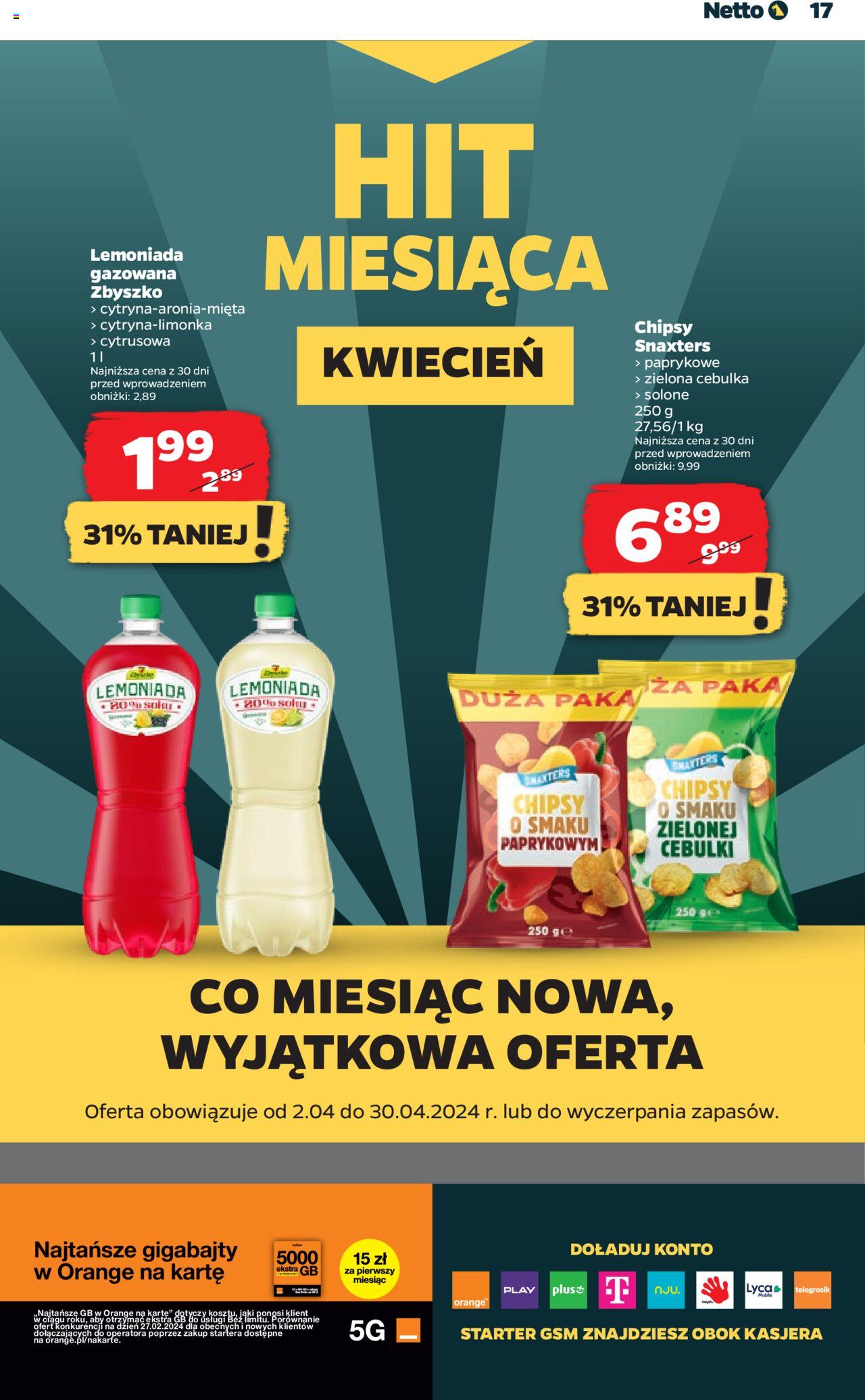NETTO Gazetka ważna od 11.04.2024 do 17.04.2024 strona 17
