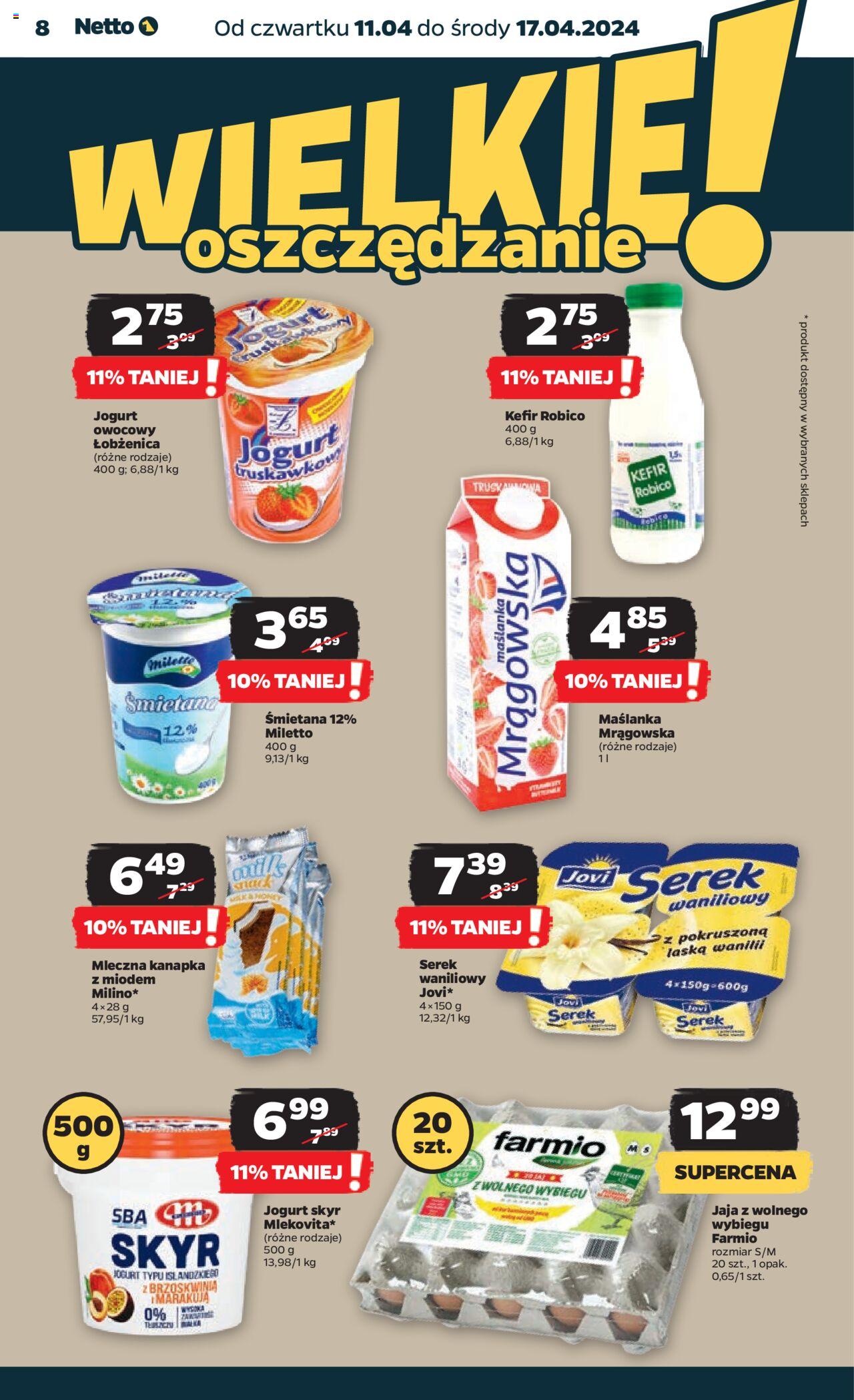NETTO Gazetka ważna od 11.04.2024 do 17.04.2024 strona 8