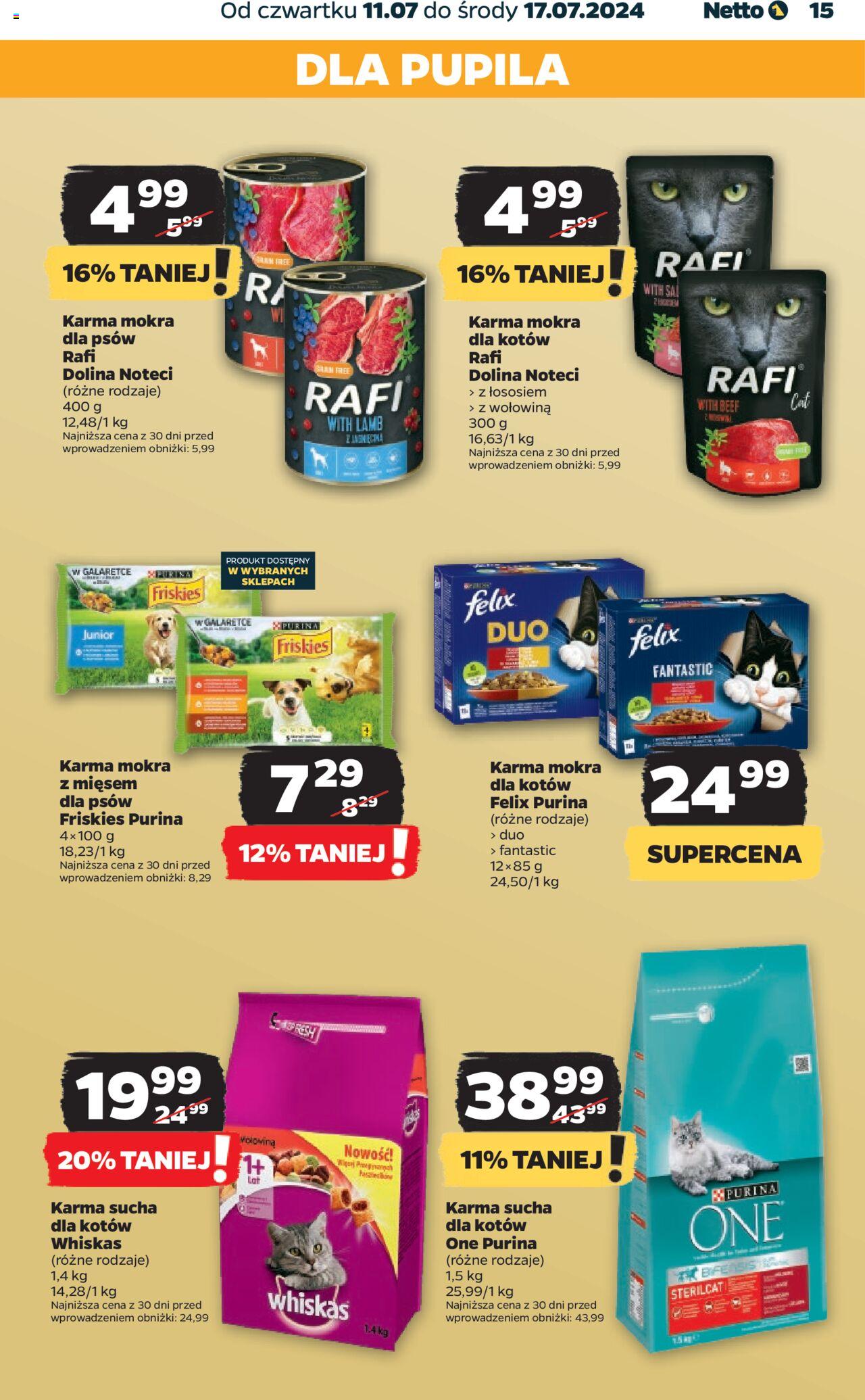 NETTO Gazetka ważna od 11.07.2024 do 17.07.2024 strona 15
