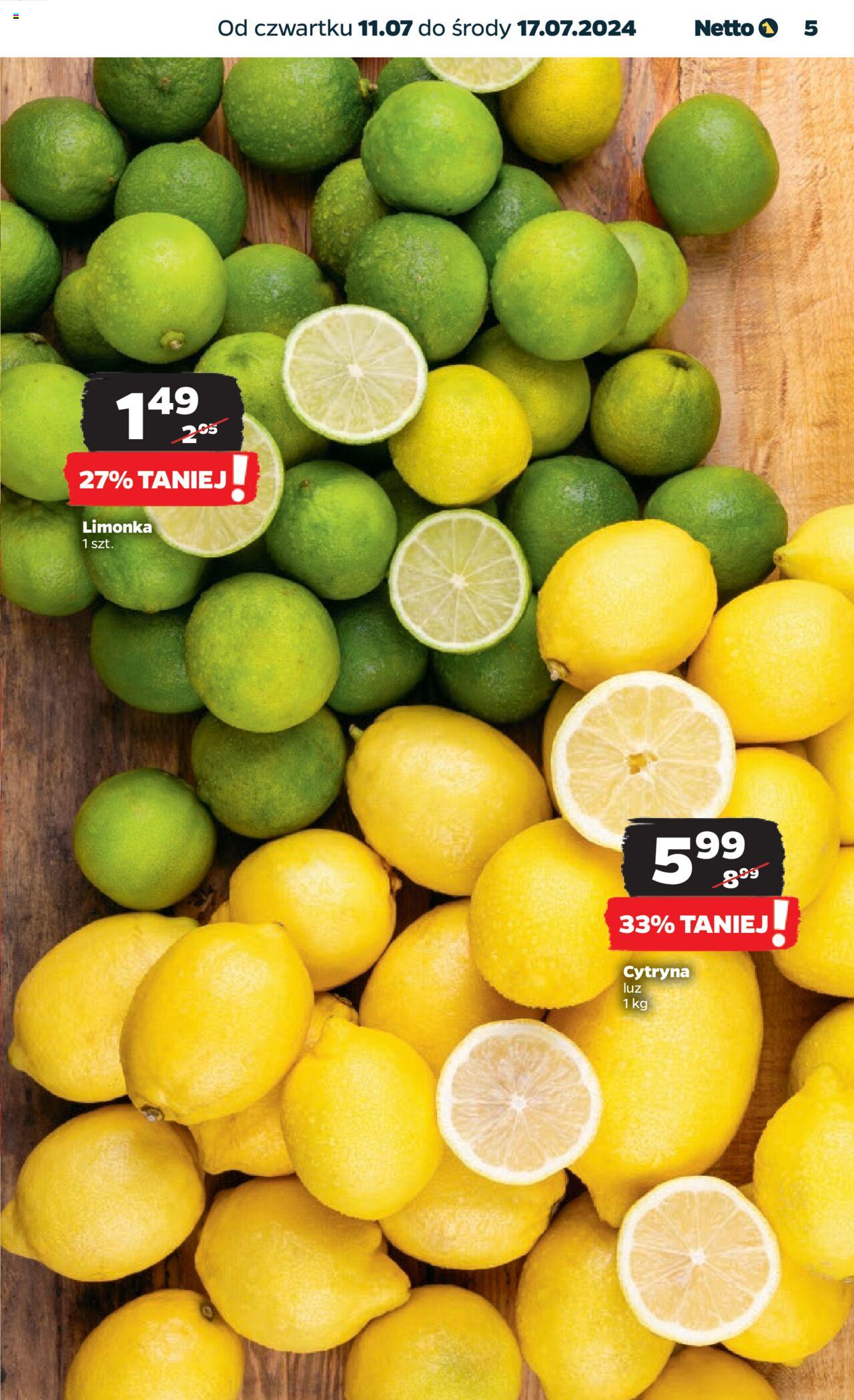 NETTO Gazetka ważna od 11.07.2024 do 17.07.2024 strona 5