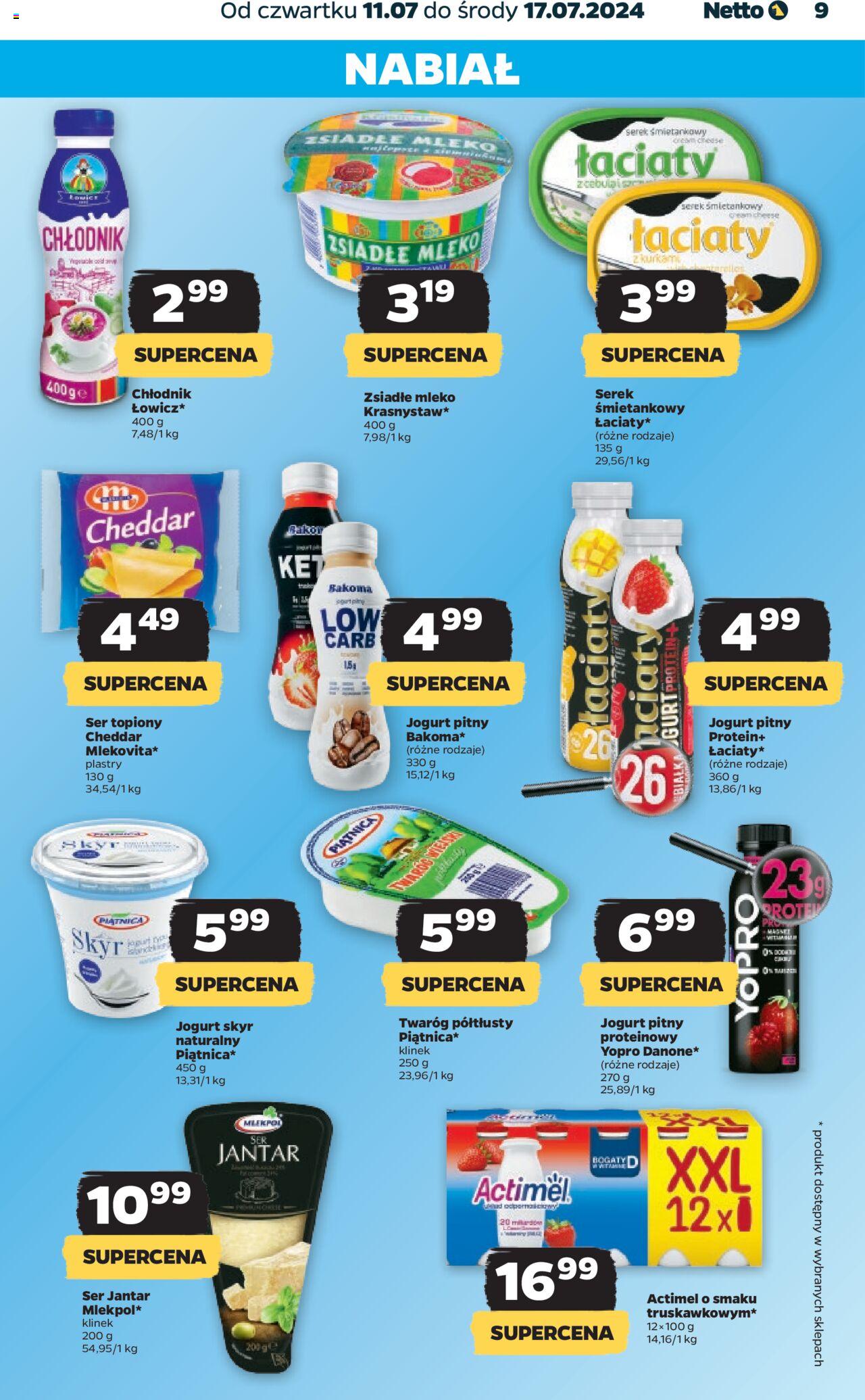NETTO Gazetka ważna od 11.07.2024 do 17.07.2024 strona 9