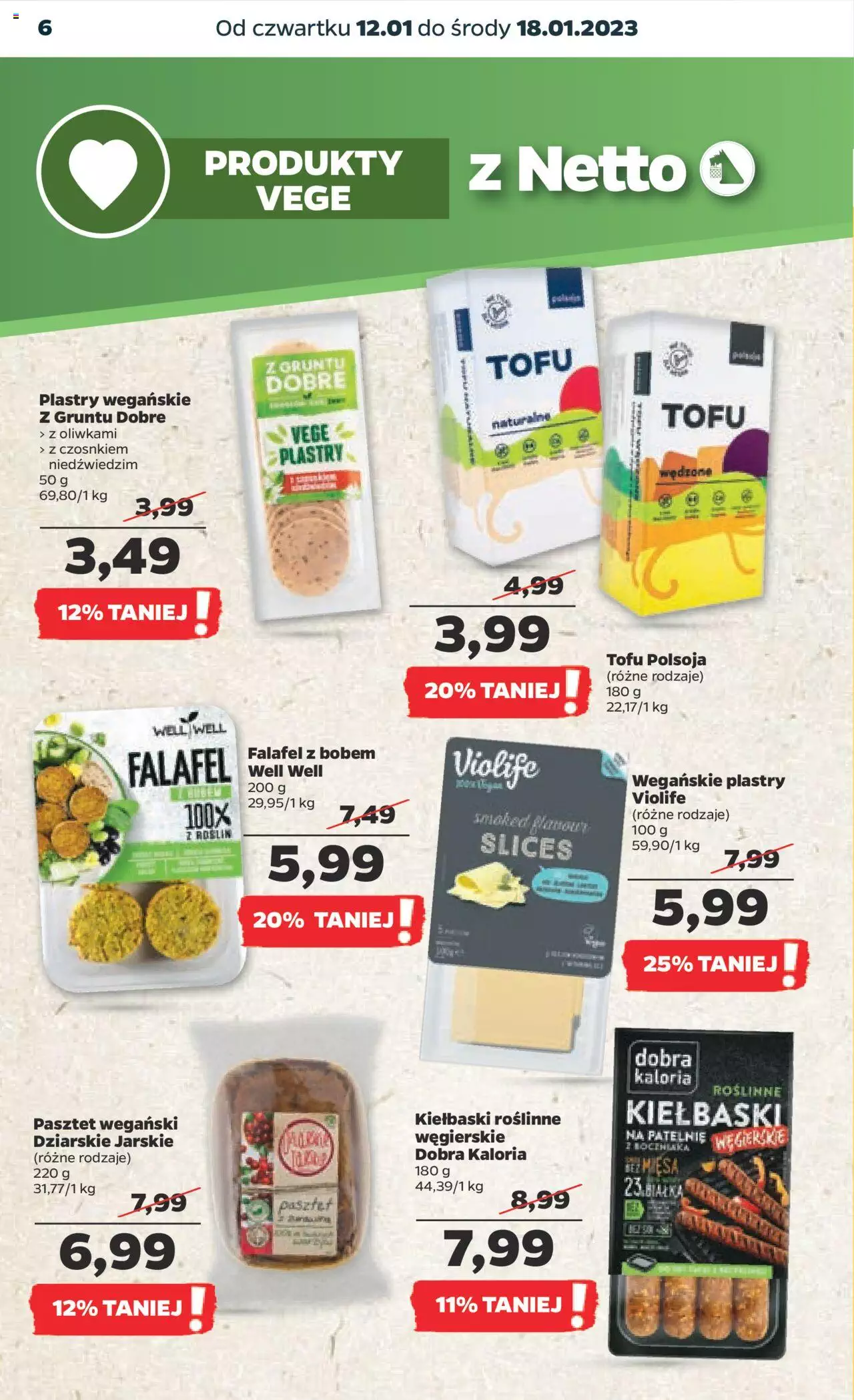 NETTO gazetka ważna od 12.01.2023 do 18.01.2023 strona 6