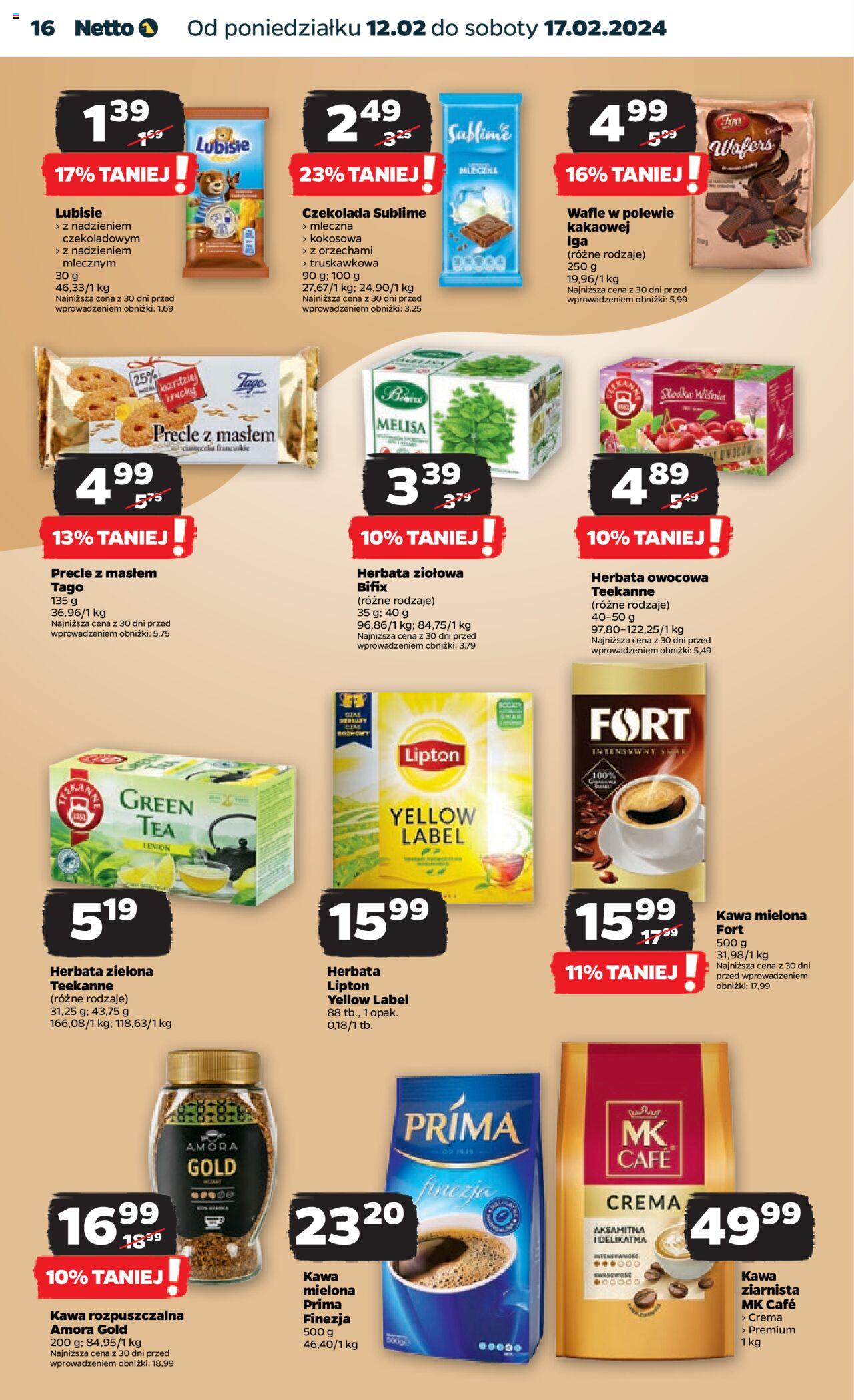 NETTO Gazetka ważna od 12.02.2024 do 17.02.2024 strona 16