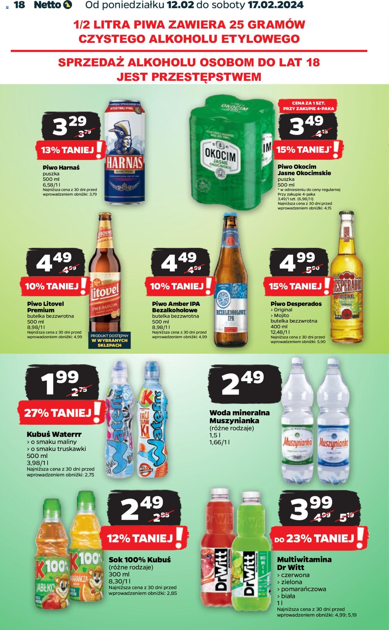 NETTO Gazetka ważna od 12.02.2024 do 17.02.2024 strona 18