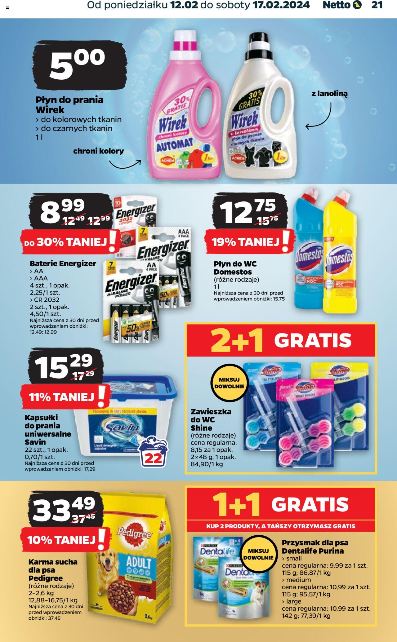 NETTO Gazetka ważna od 12.02.2024 do 17.02.2024 strona 21